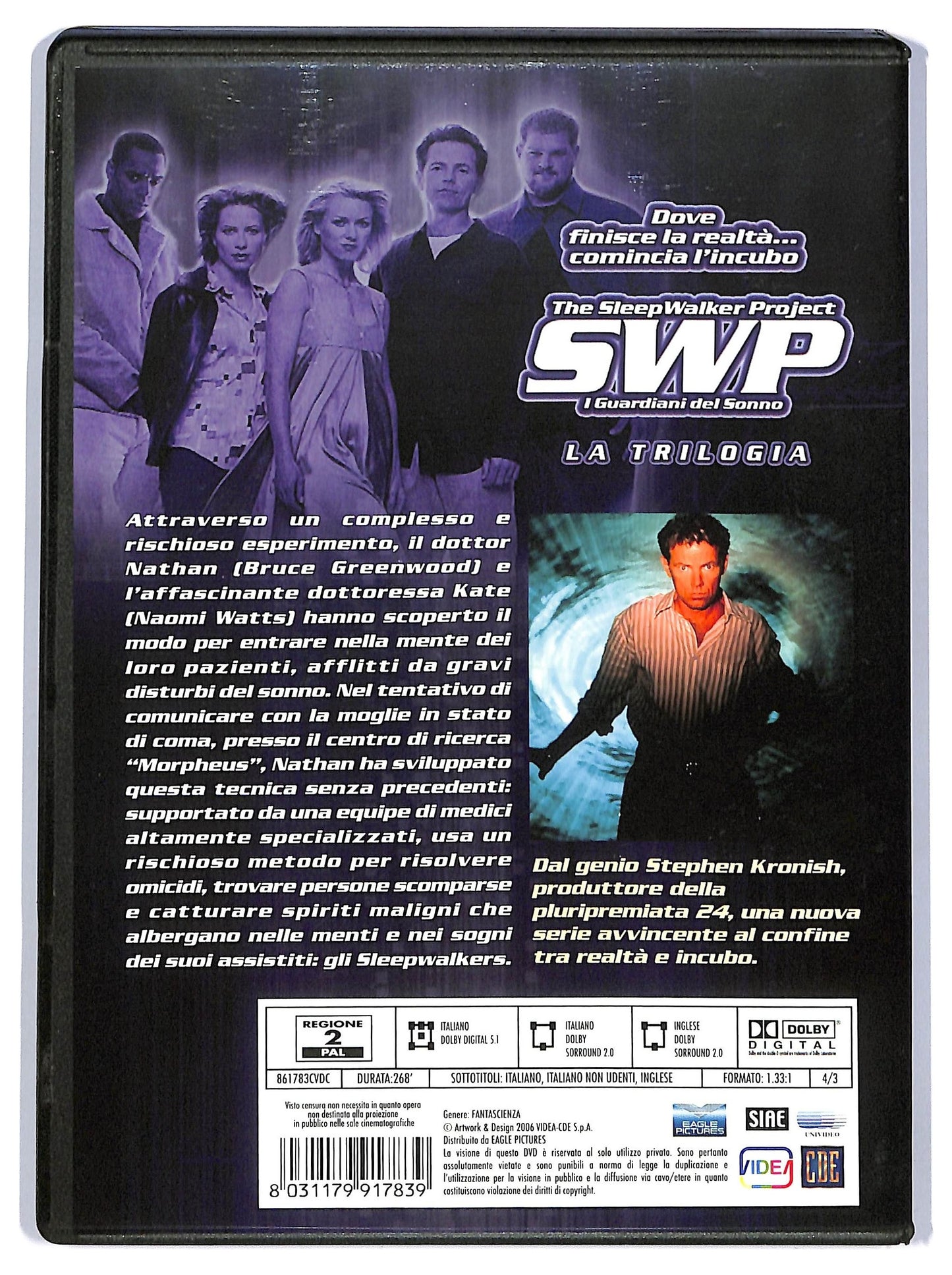 EBOND SWP - The Sleepwalker Project - I guardiani del sonno la trilogia DVD D743217