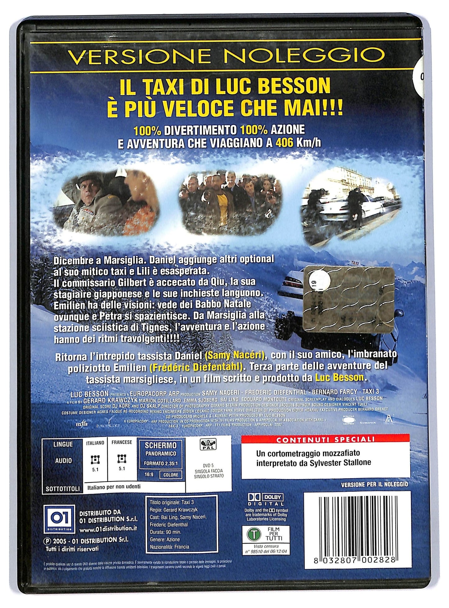 EBOND Taxxi 3 DVD NOLEGGIO D743228