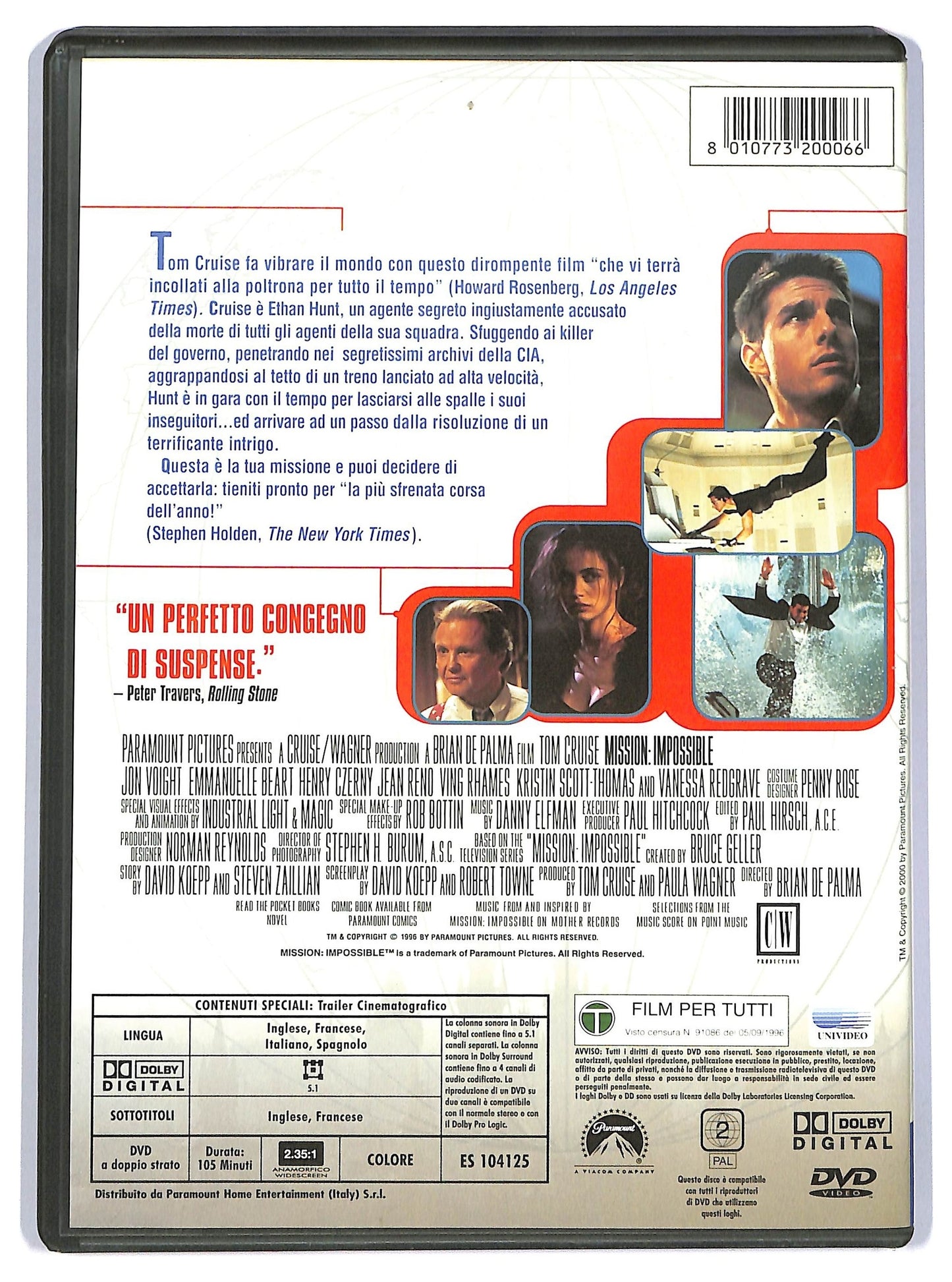 EBOND Mission: Impossible DVD D743244