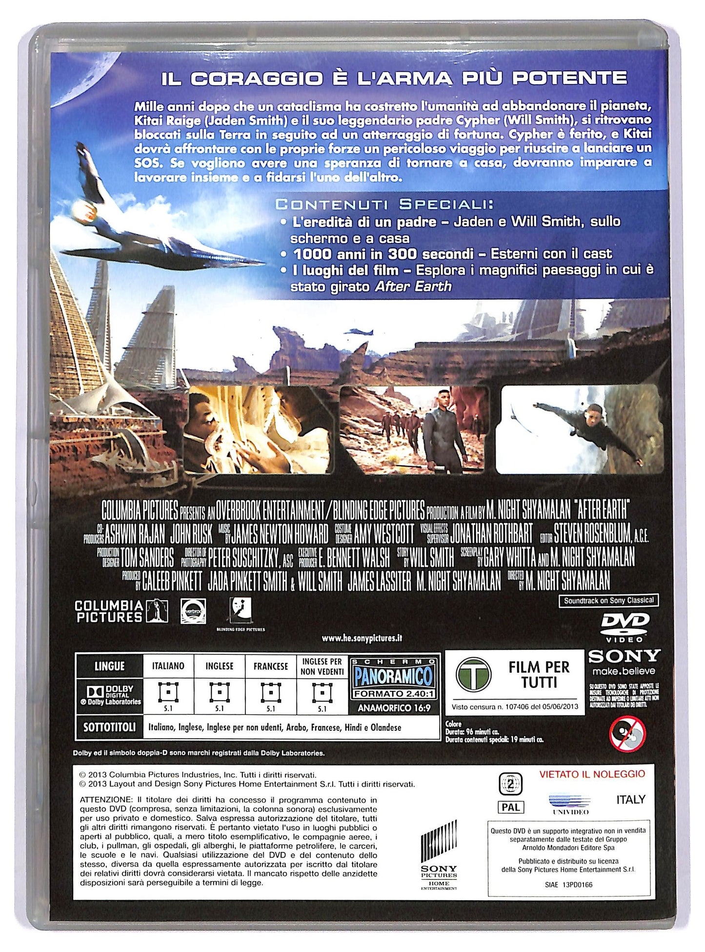 EBOND After Earth EDITORIALE DVD D743313