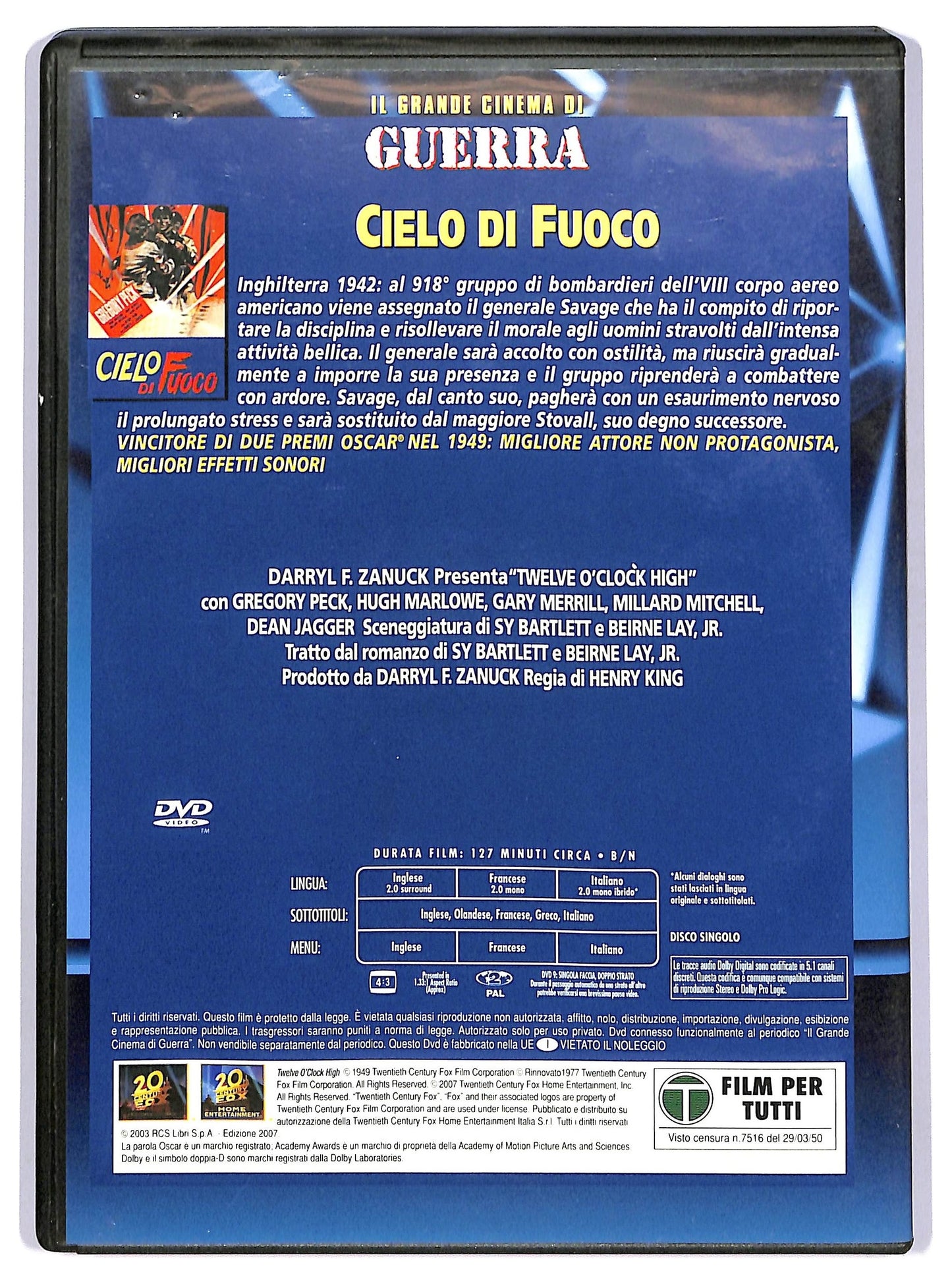 EBOND Cielo di fuoco EDITORIALE DVD D743353
