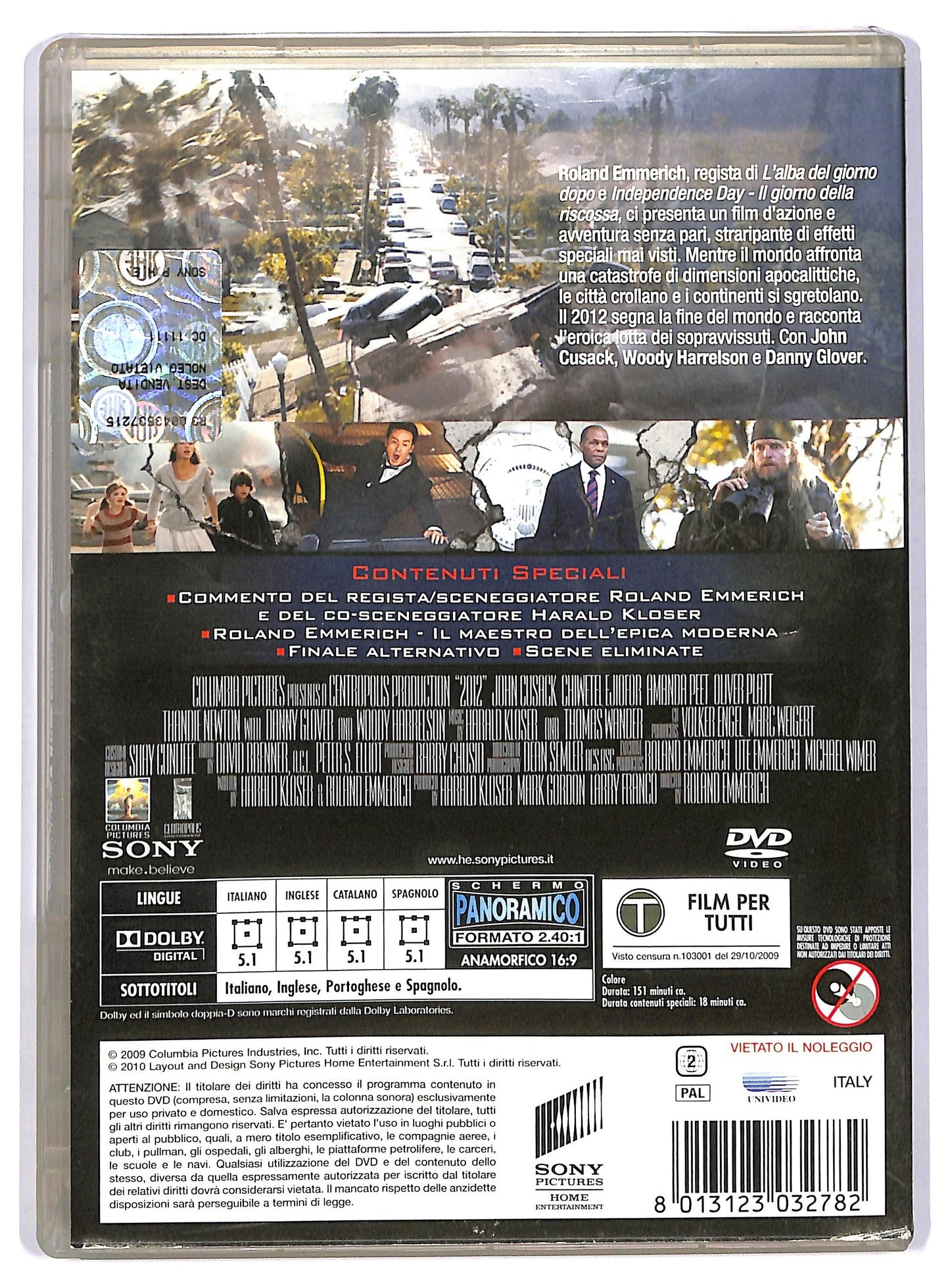 EBOND 2012  EDITORIALE DVD D743402