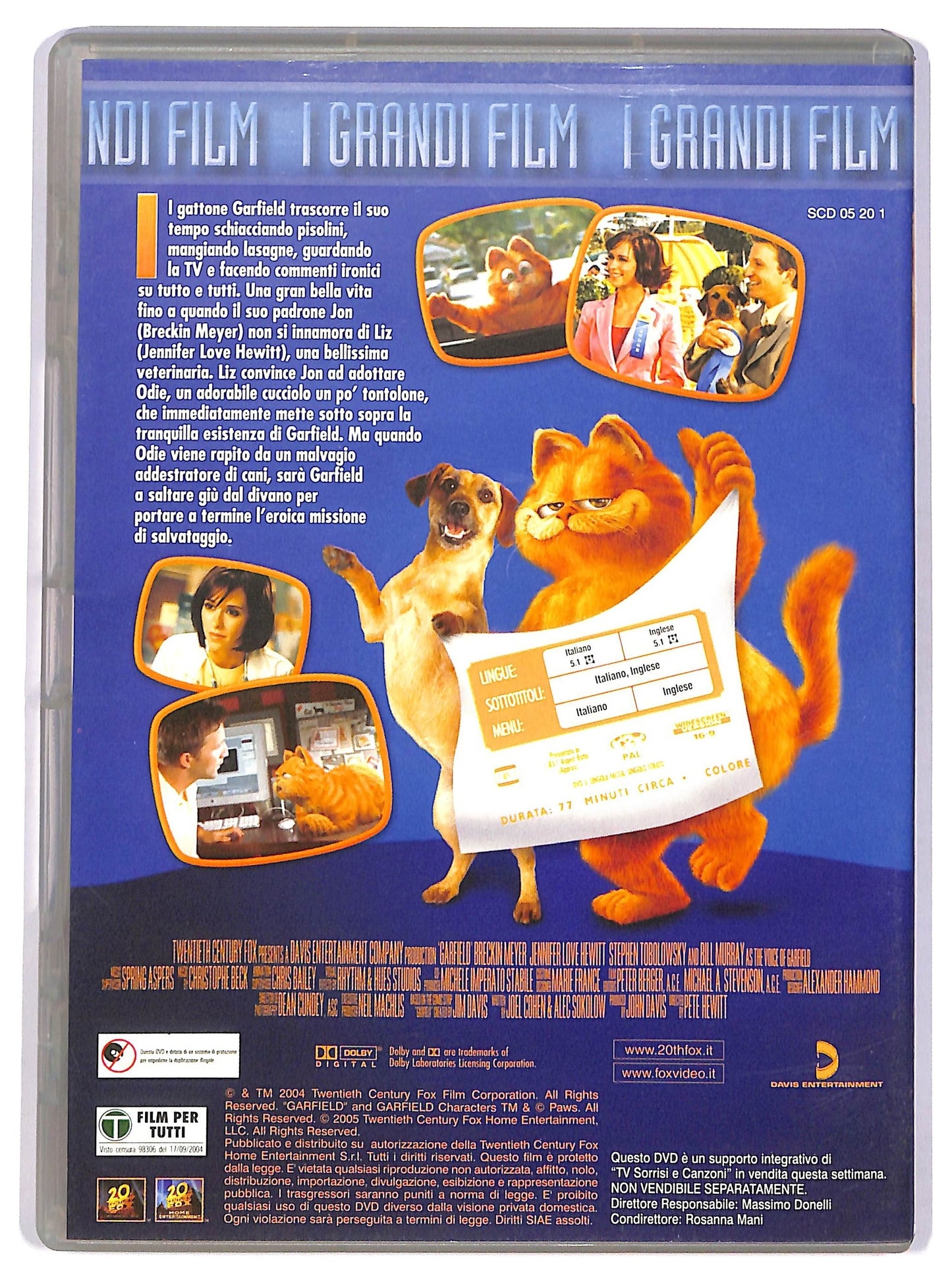 EBOND Garfield - Il film DVD D743539