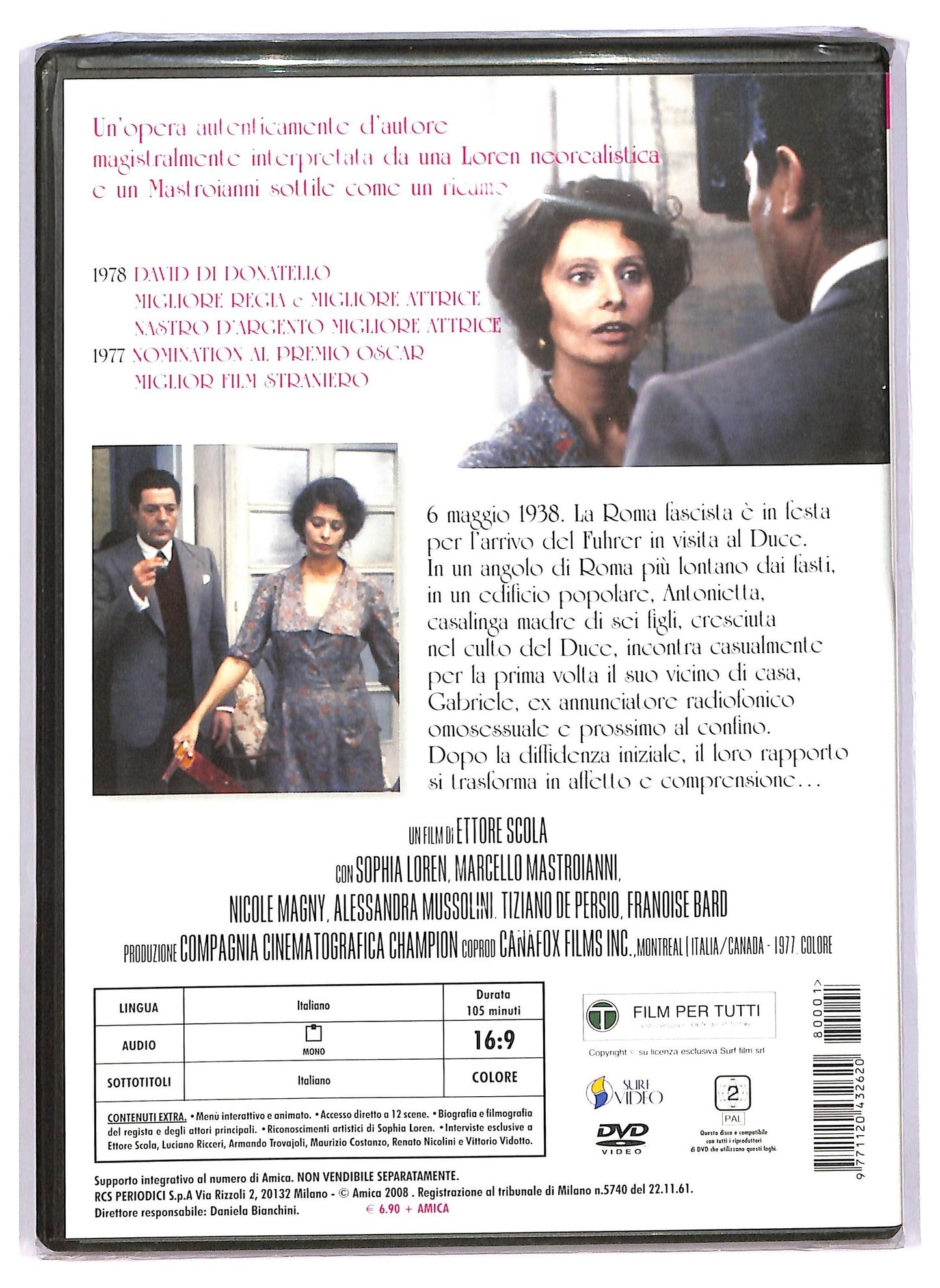 EBOND Una giornata particolare DVD EDITORIALE D743540