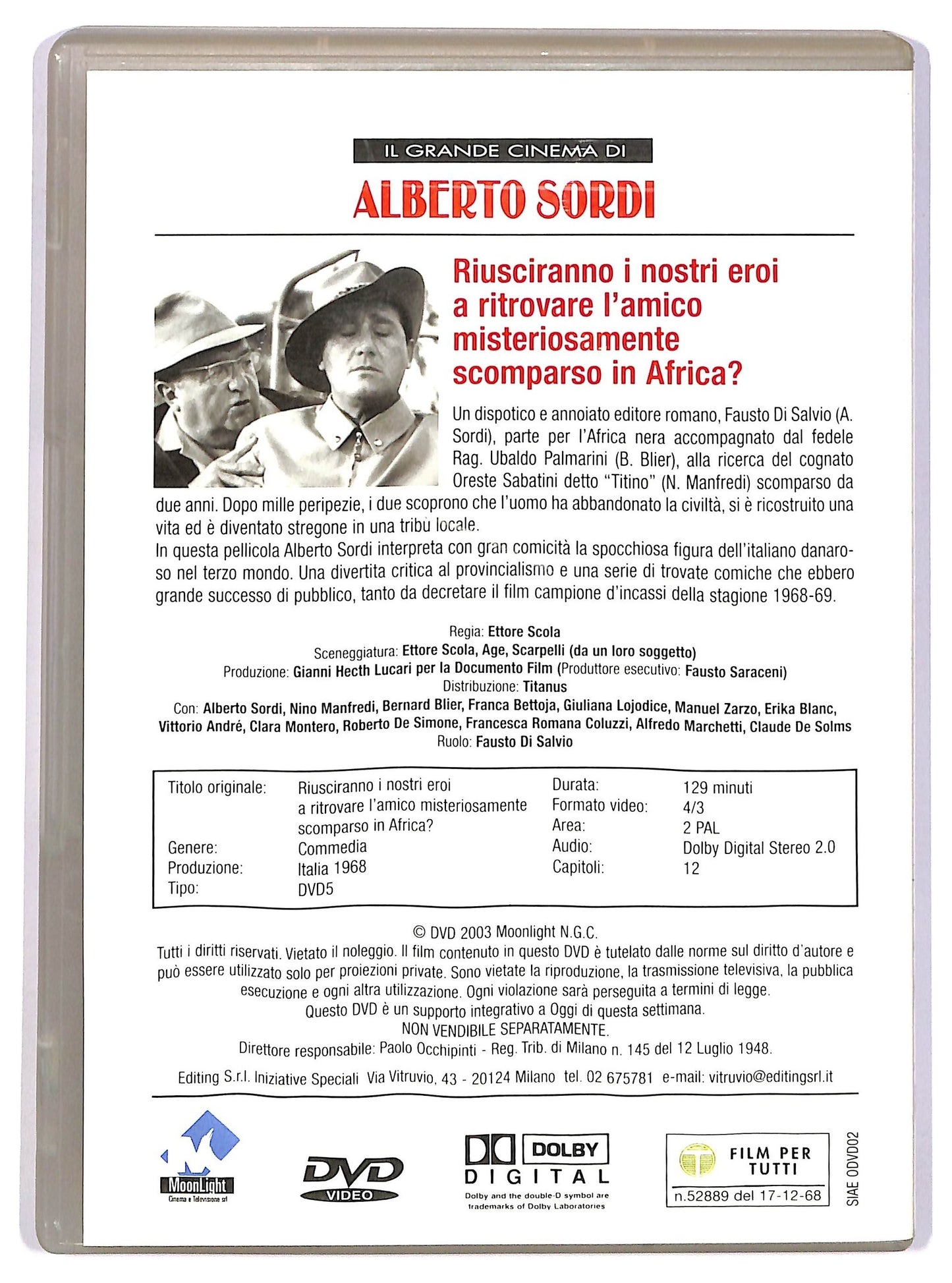 EBOND Riusciranno i nostri eroi a ritrovare l'amico... EDITORIALE DVD D743545