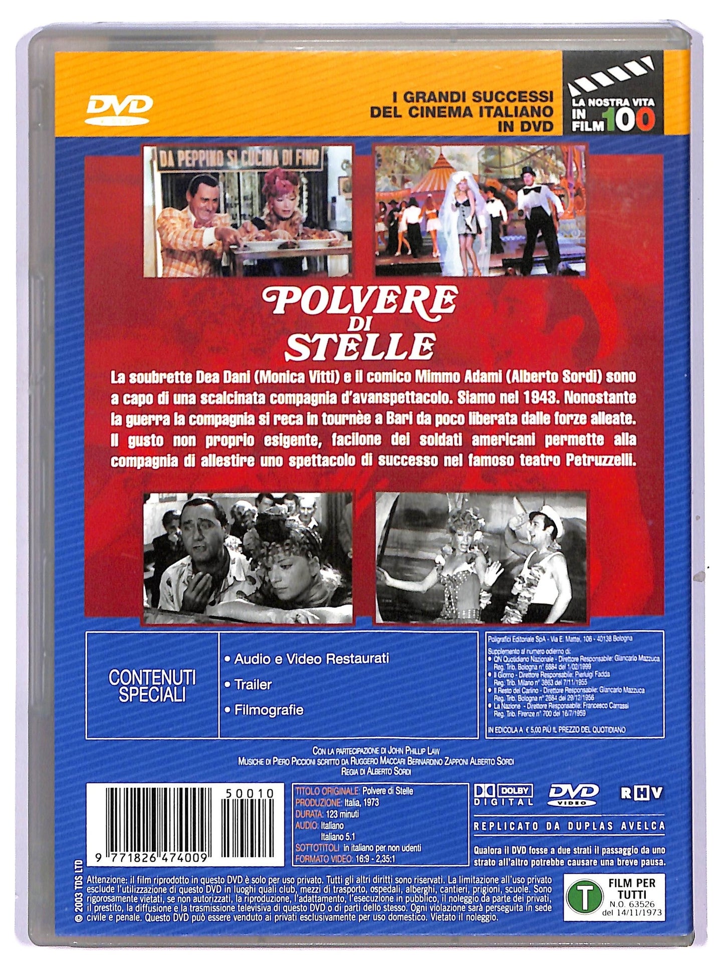 EBOND Polvere di stelle  EDITORIALE DVD D743611