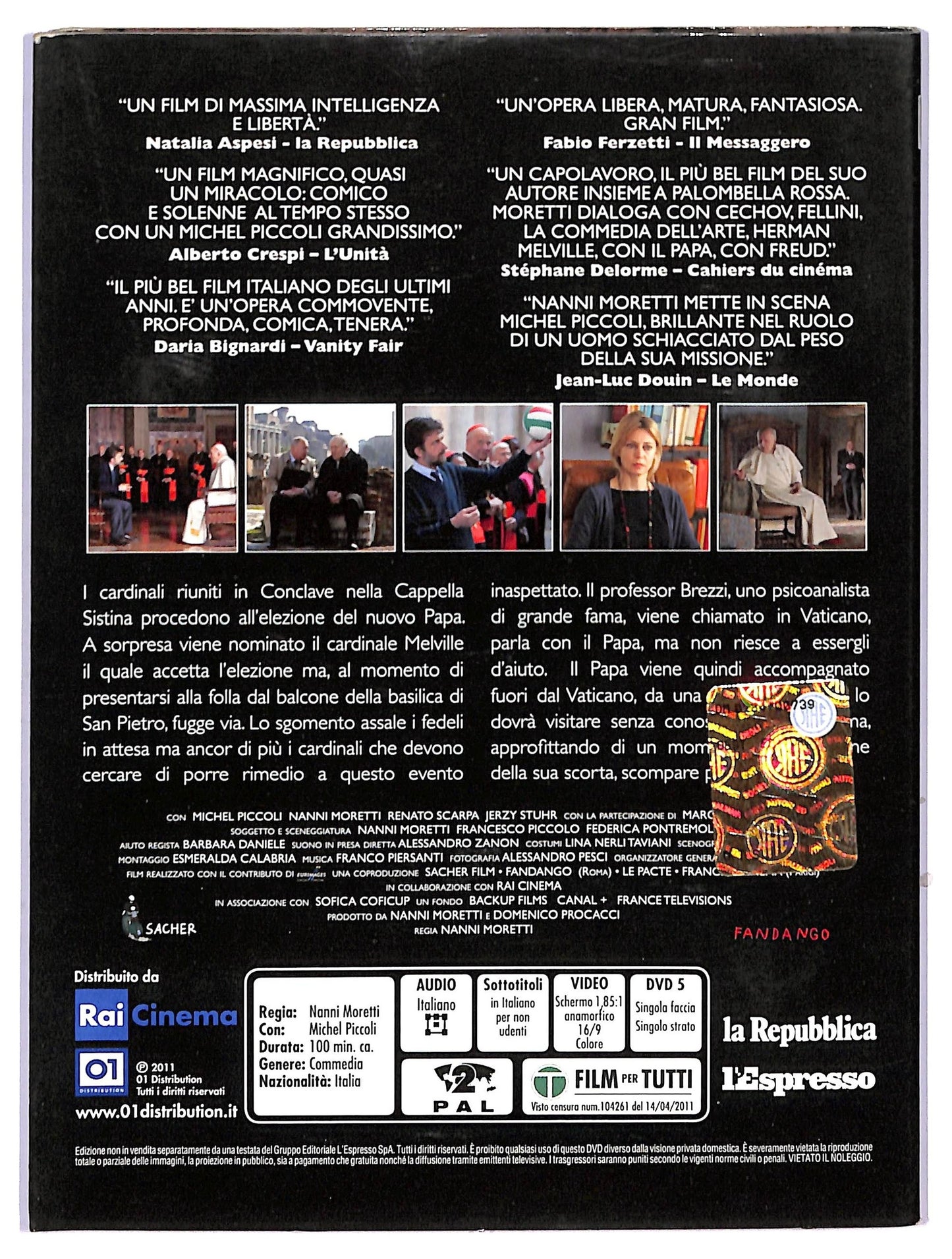 EBOND Habemus Papam DIGIPACK DVD D743709