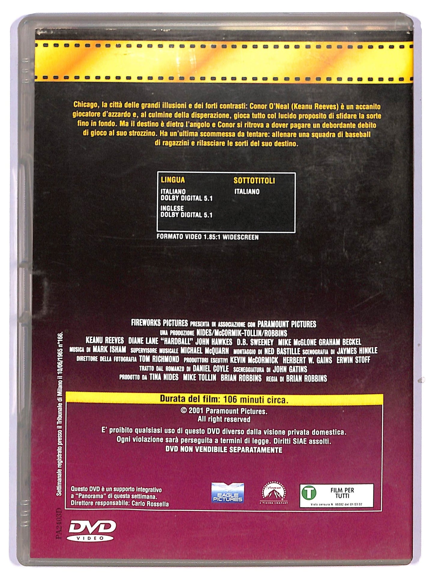 EBOND Hardball EDITORIALE DVD D743727