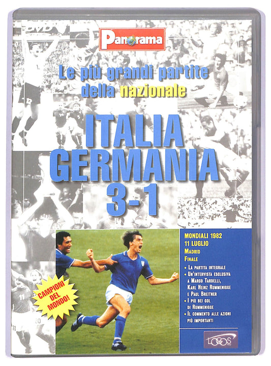 EBOND Le piu grandi partite della nazionale Italia germania 3 - 1 EDITORIALE DVD D743752