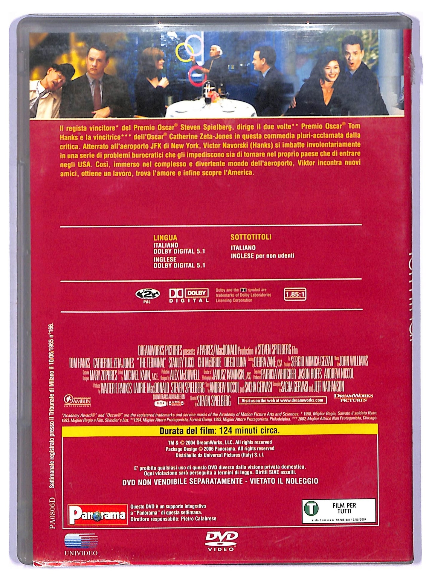 EBOND The Terminal  DVD Editoriale D743810