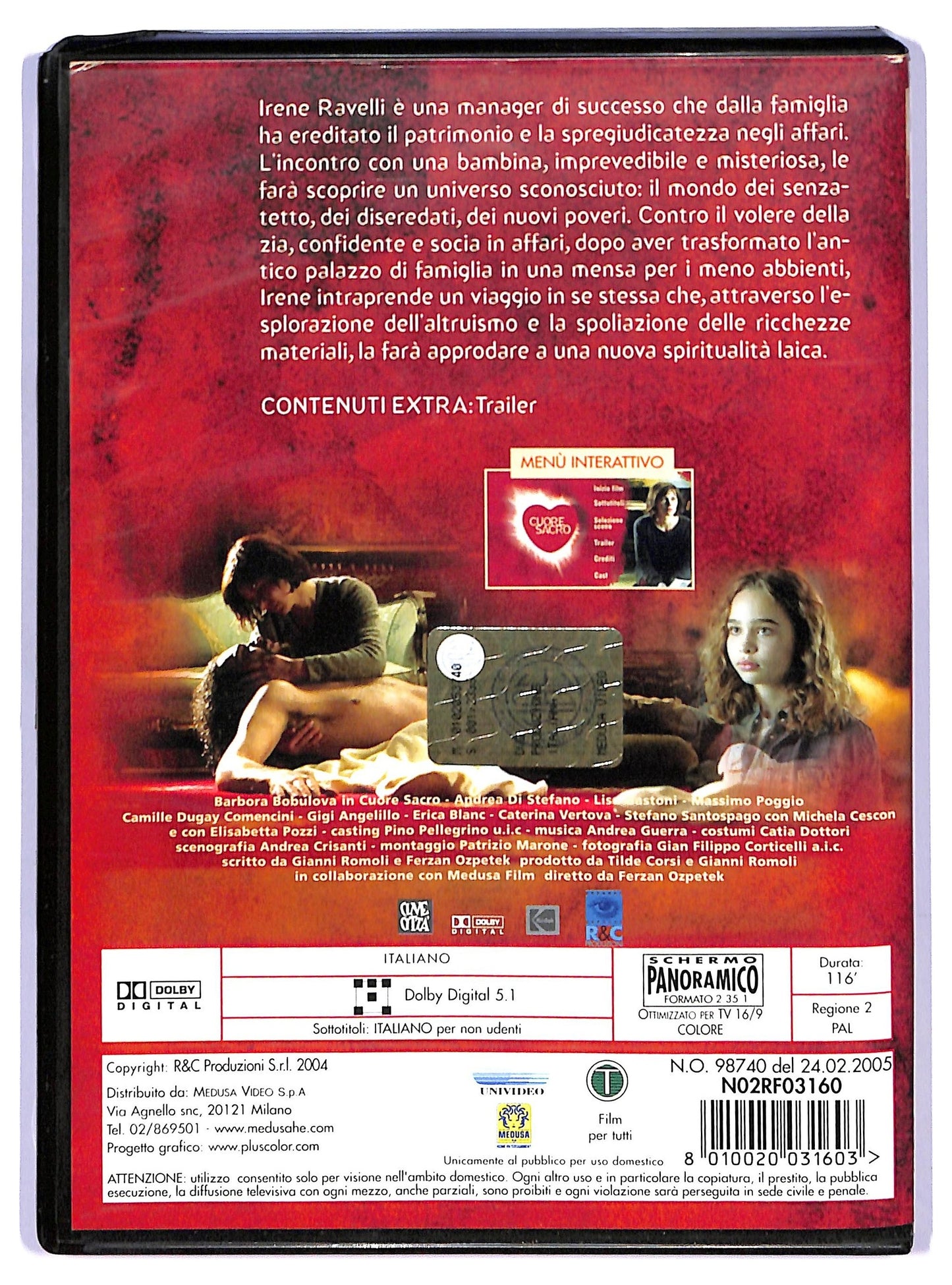 EBOND Cuore sacro DVD NOLEGGIO D743864