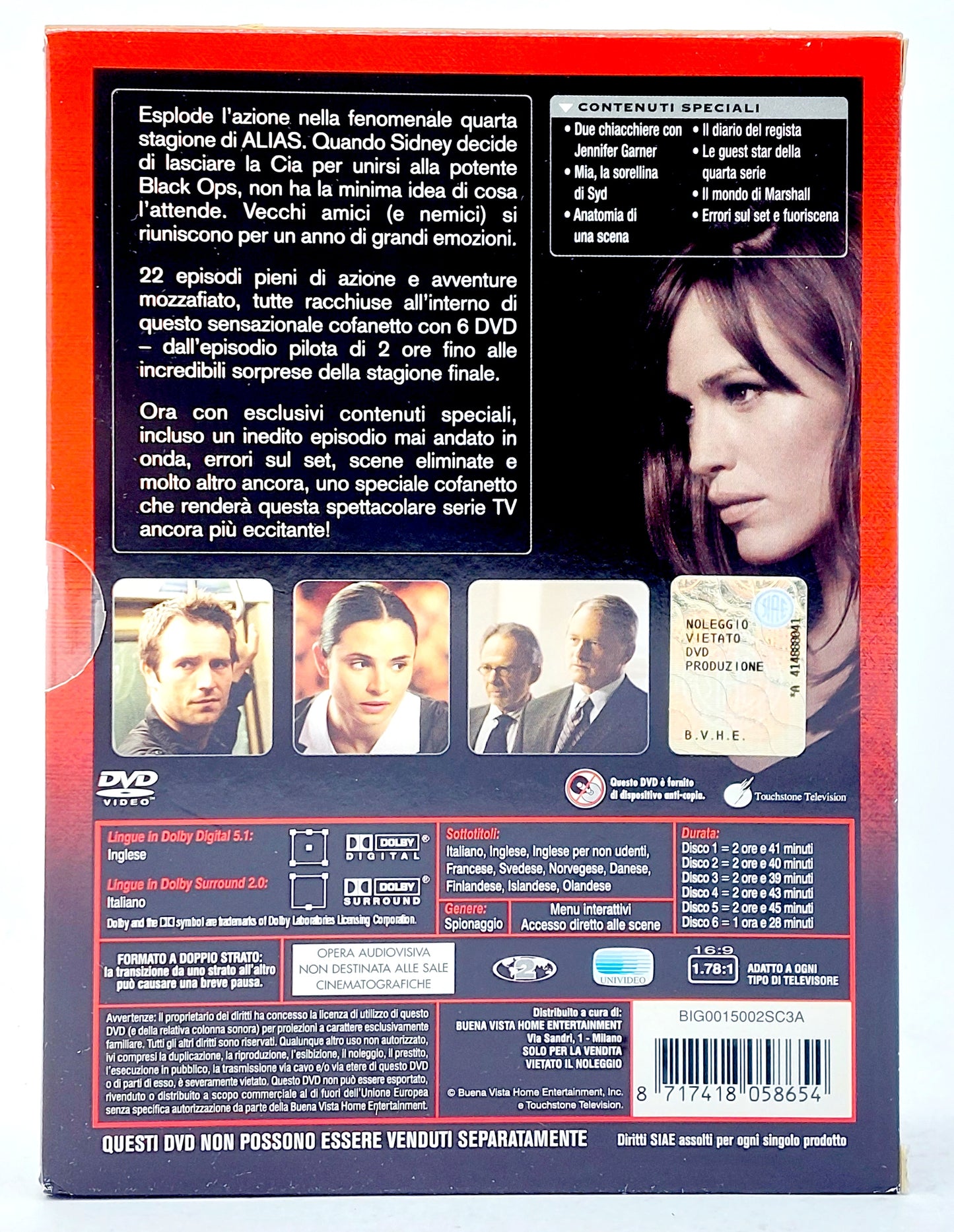 EBOND alias - quarta serie (6 dischi) - collezione DVD D743902