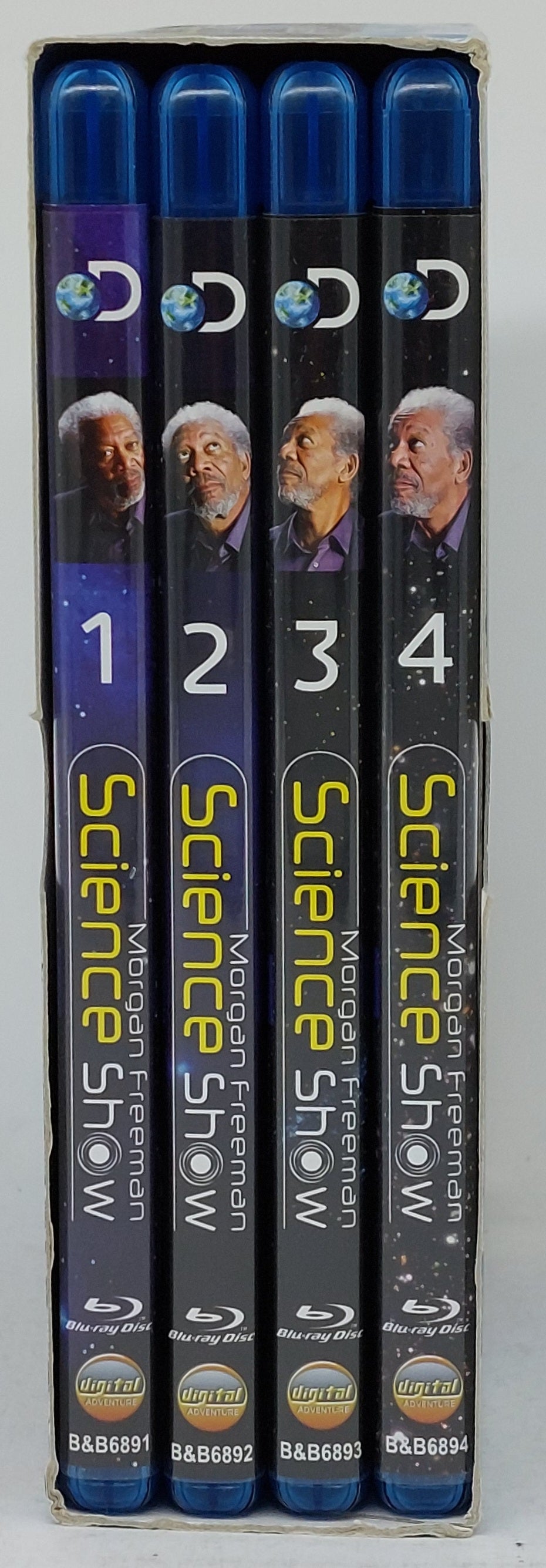 EBOND Morgan Freeman Science Show - 4 dischi Collezione BLURAY D743911