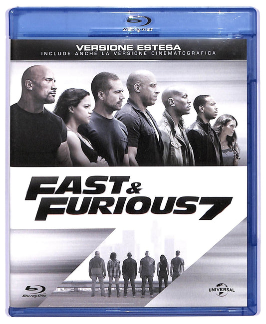 EBOND Fast & Furious 7  versione estesa BLURAY D744043