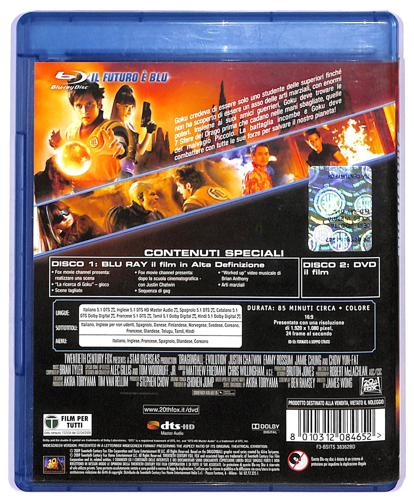 EBOND Dragonball evolution - La leggenda prende vita  BLURAY D744047