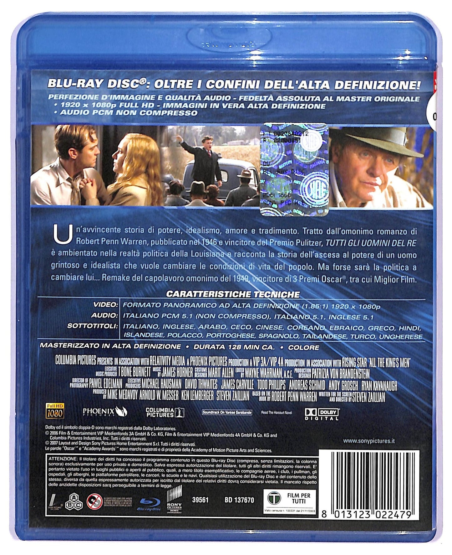EBOND Tutti gli uomini del re BLURAY NOLEGGIO DVD D744445