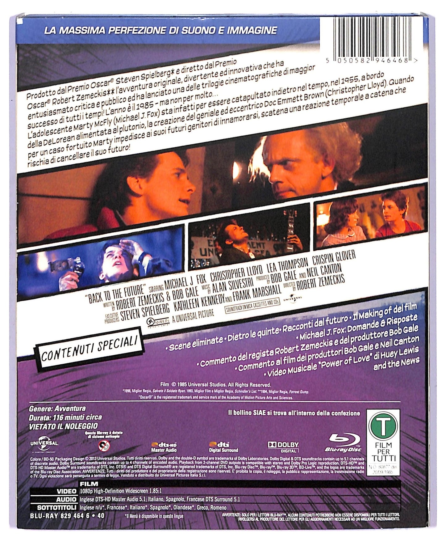 EBOND Ritorno al futuro Slipcase BLURAY BLURAY D744451