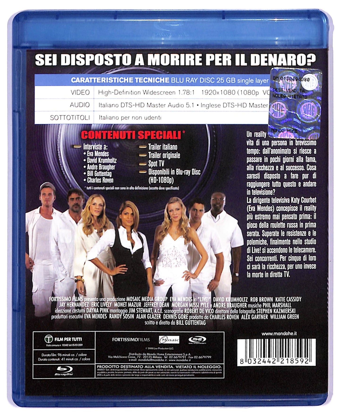 EBOND Live! - Ascolti Record Al Primo Colpo BLURAY BLURAY D744460