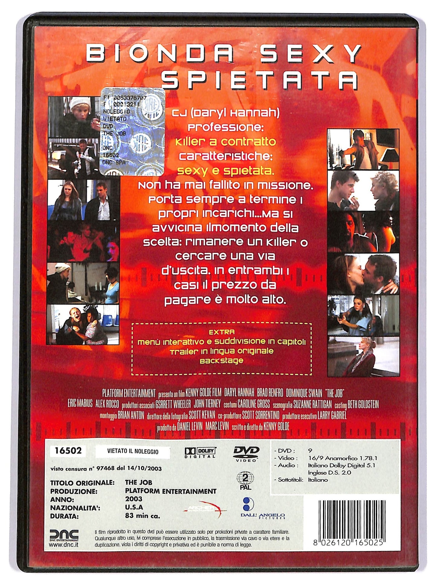 EBOND The Job  DVD D744501