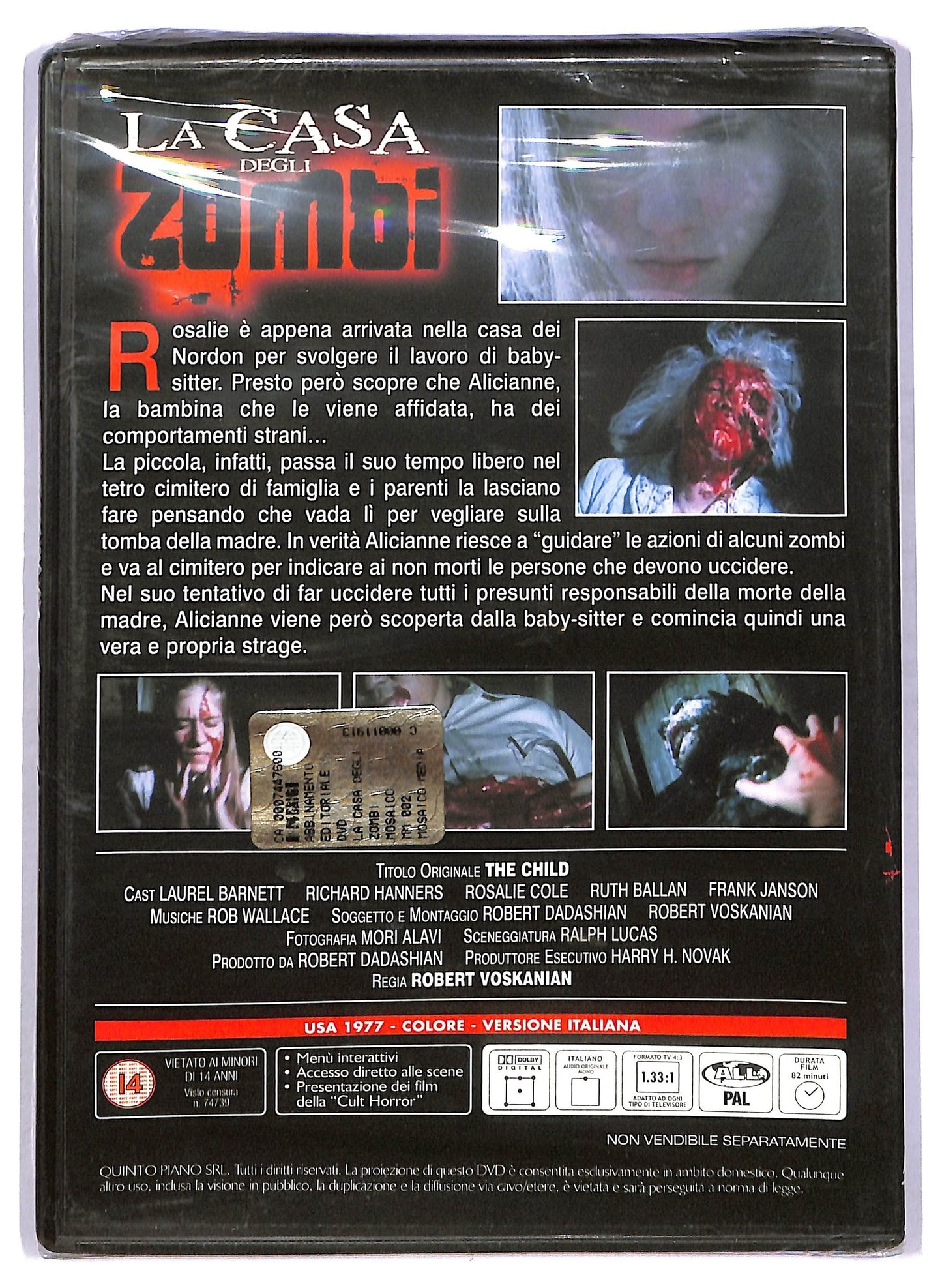EBOND La Casa Degli Zombi EDITORIALE DVD D744660