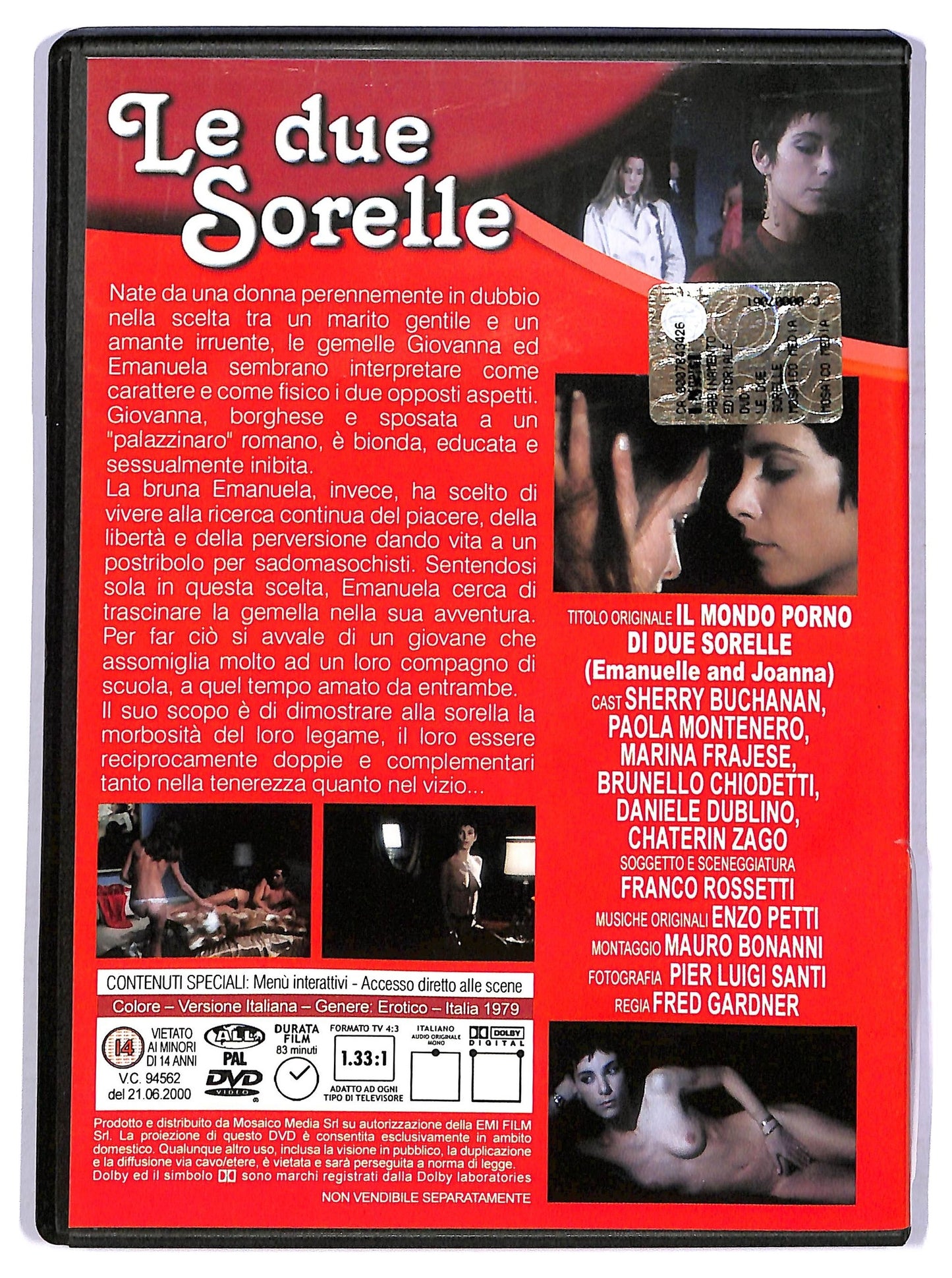EBOND Il mondo porno di due sorelle DVD EDITORIALE D744667