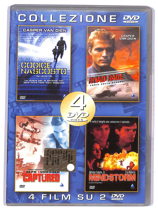 EBOND Codice nascosto,Mindstorm,Furia della strada,Captured EDITORIALE DVD D744703