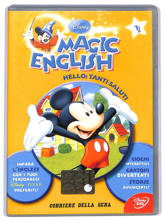 EBOND Magic English - Hello:Tanti saluti vol.1  EDITORIALE  DVD D744719