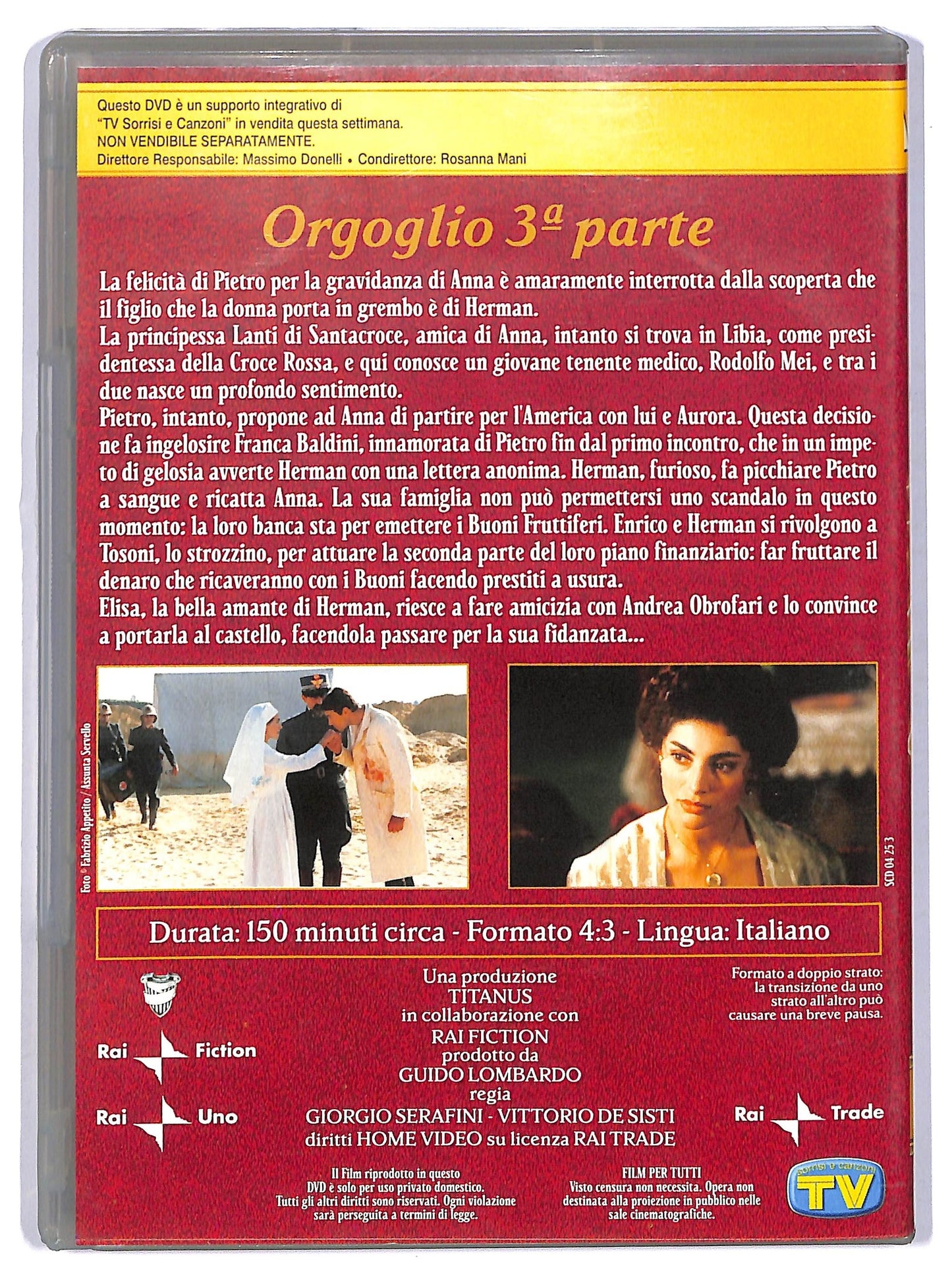 EBOND Orgoglio - terza parte DVD EDITORIALE D744816