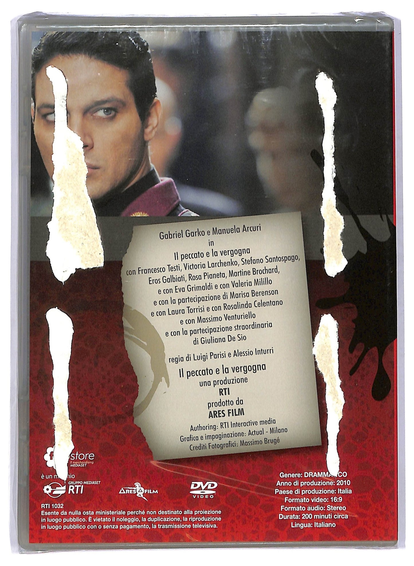 EBOND Il peccato e la vergogna episodio 5 - 6 DVD EDITORIALE D744916