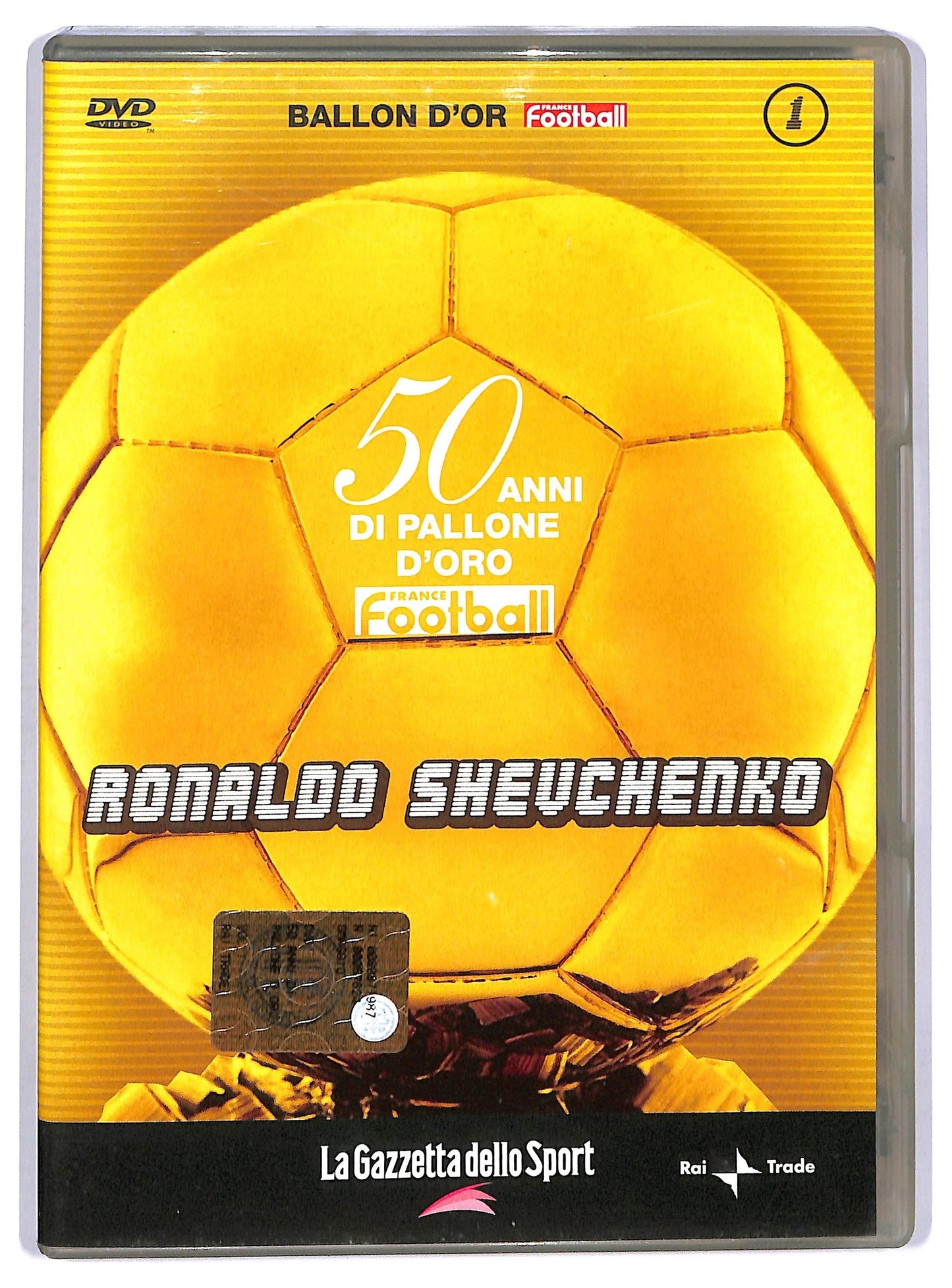 EBOND 50 anni di pallone d'oro Ronaldo Shevchenko vol.1  EDITORIALE  DVD D744943