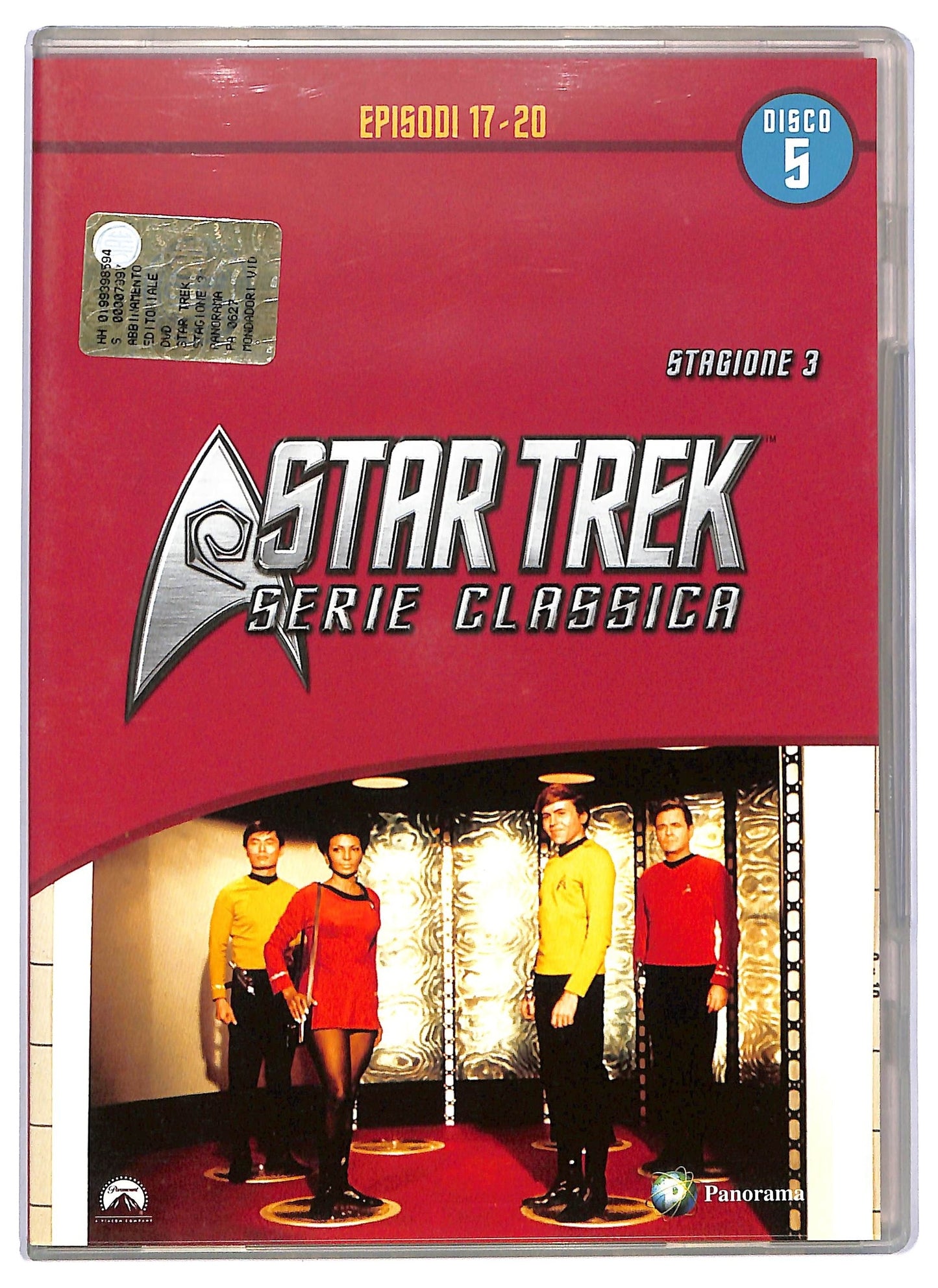 EBOND Star Trek Serie Classica Stagione 3 Ep 17 - 20 EDITORIALE DVD D744961