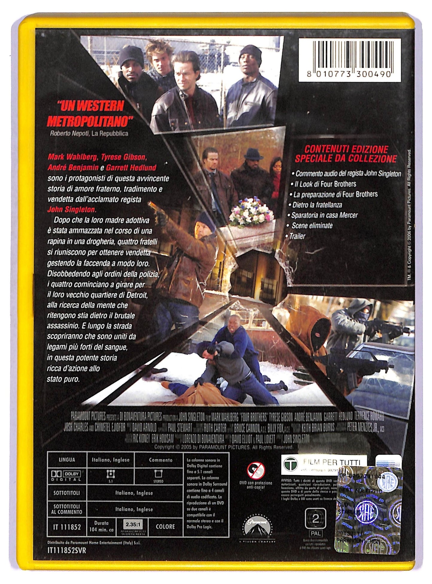 EBOND four brothers DVD D745017