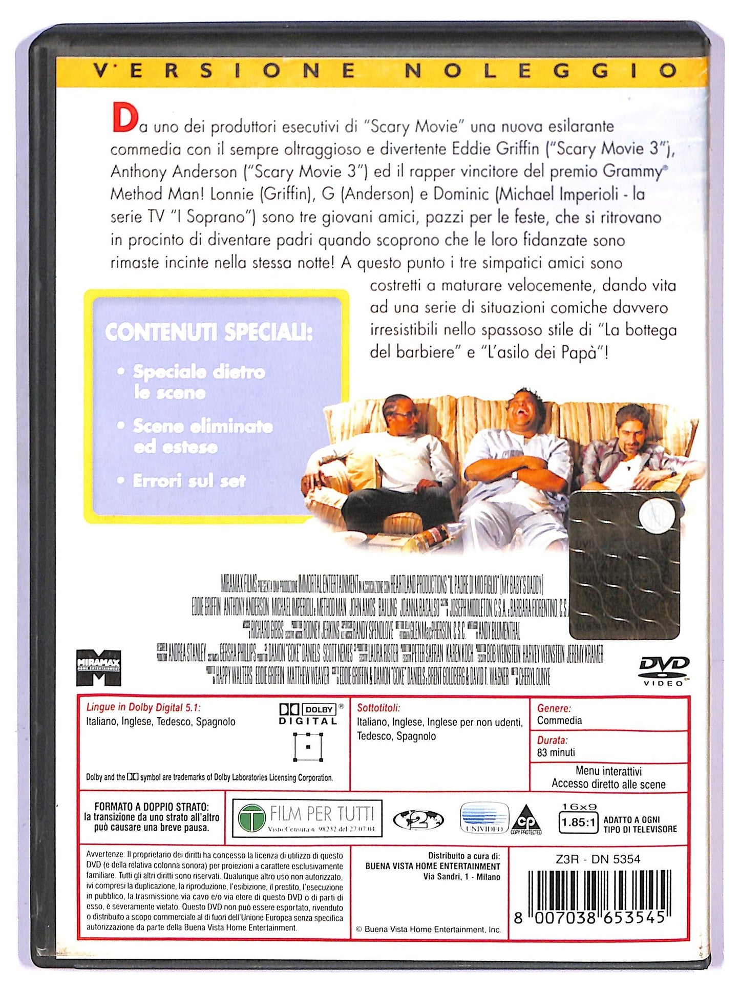 EBOND Il padre di mio figlio NOLEGGIO DVD D745021