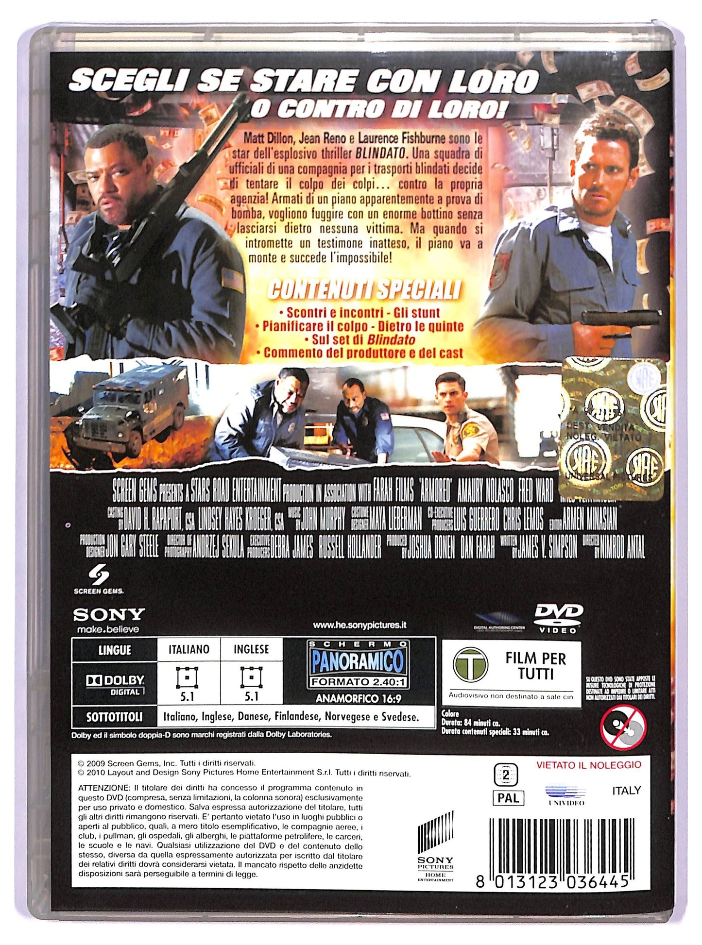 EBOND Blindato DVD D745052