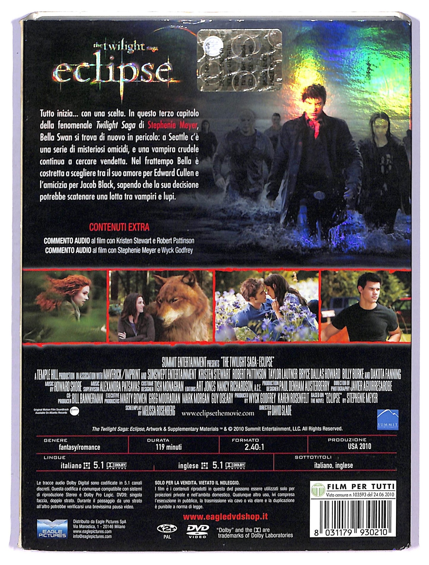 EBOND the twilight saga - eclipse DVD D745104