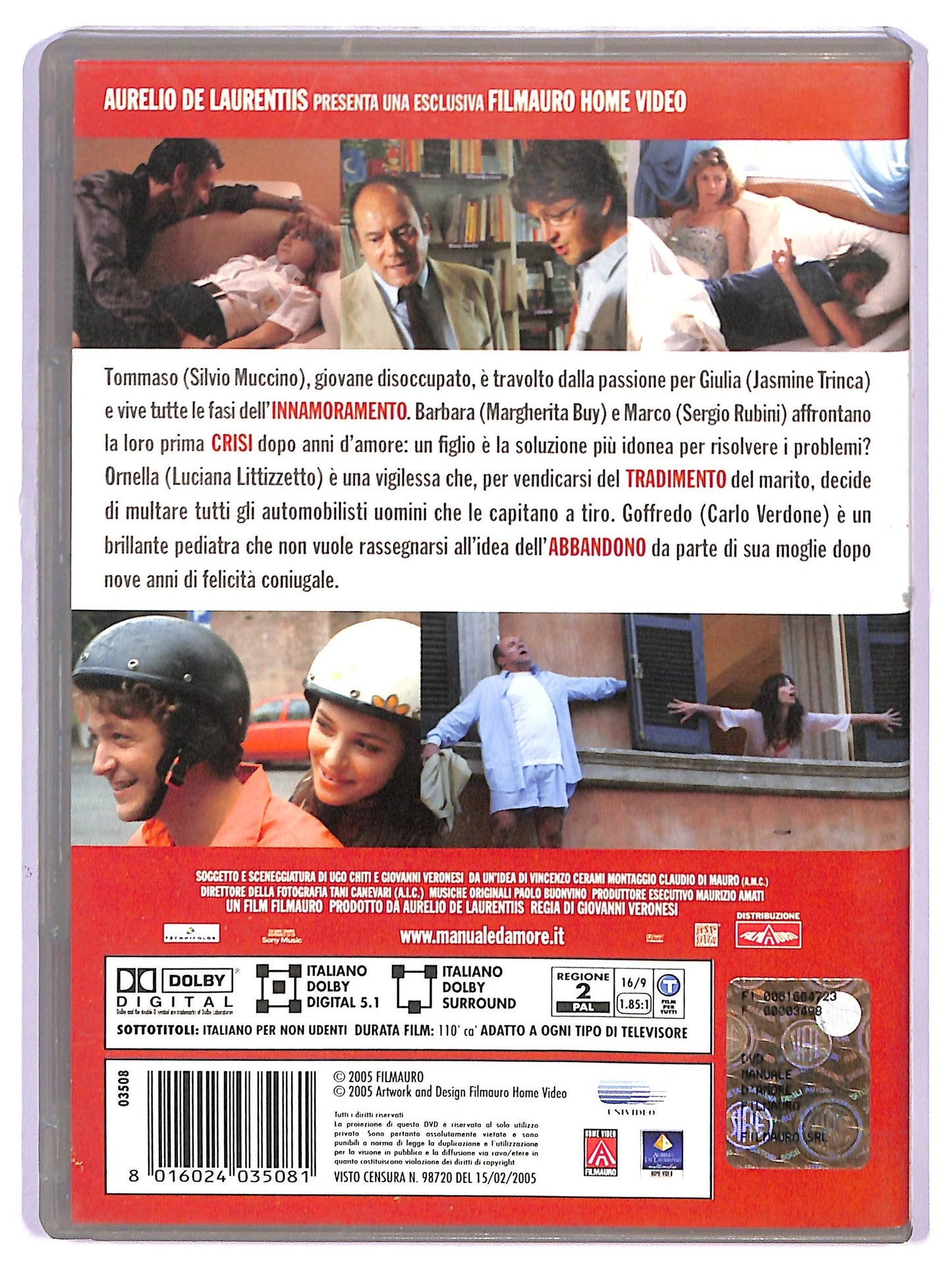 EBOND manuale d'amore  NOLEGGIO DVD D745114