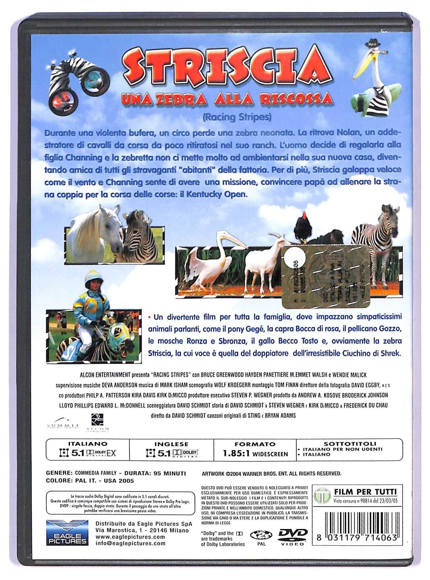 EBOND Striscia - Una zebra alla riscossa DVD D745115