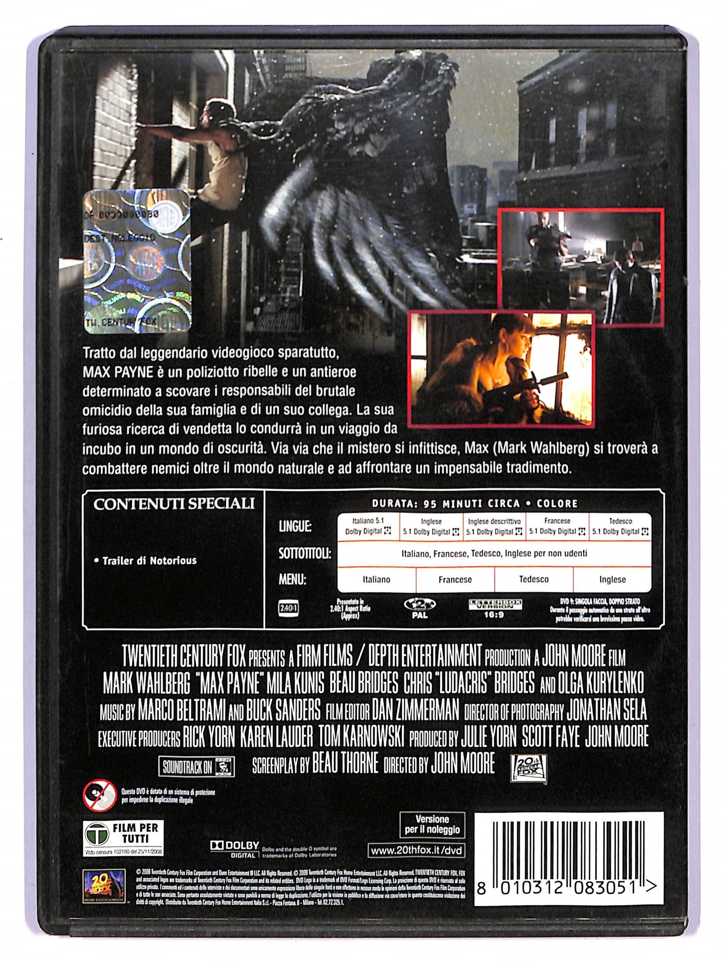 EBOND Max Payne NOLEGGIO DVD D745140