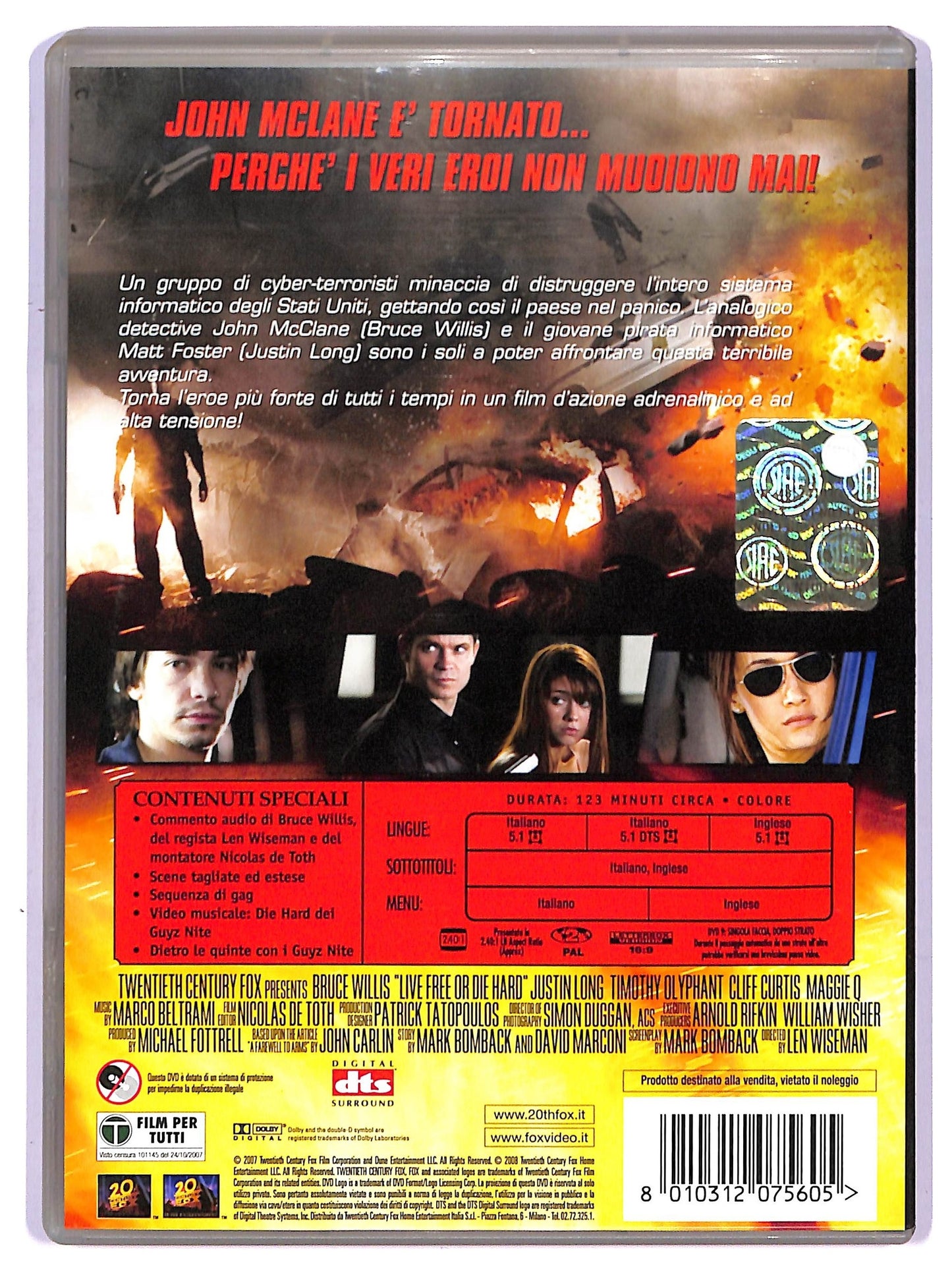 EBOND die hard - vivere o morire DVD D745146