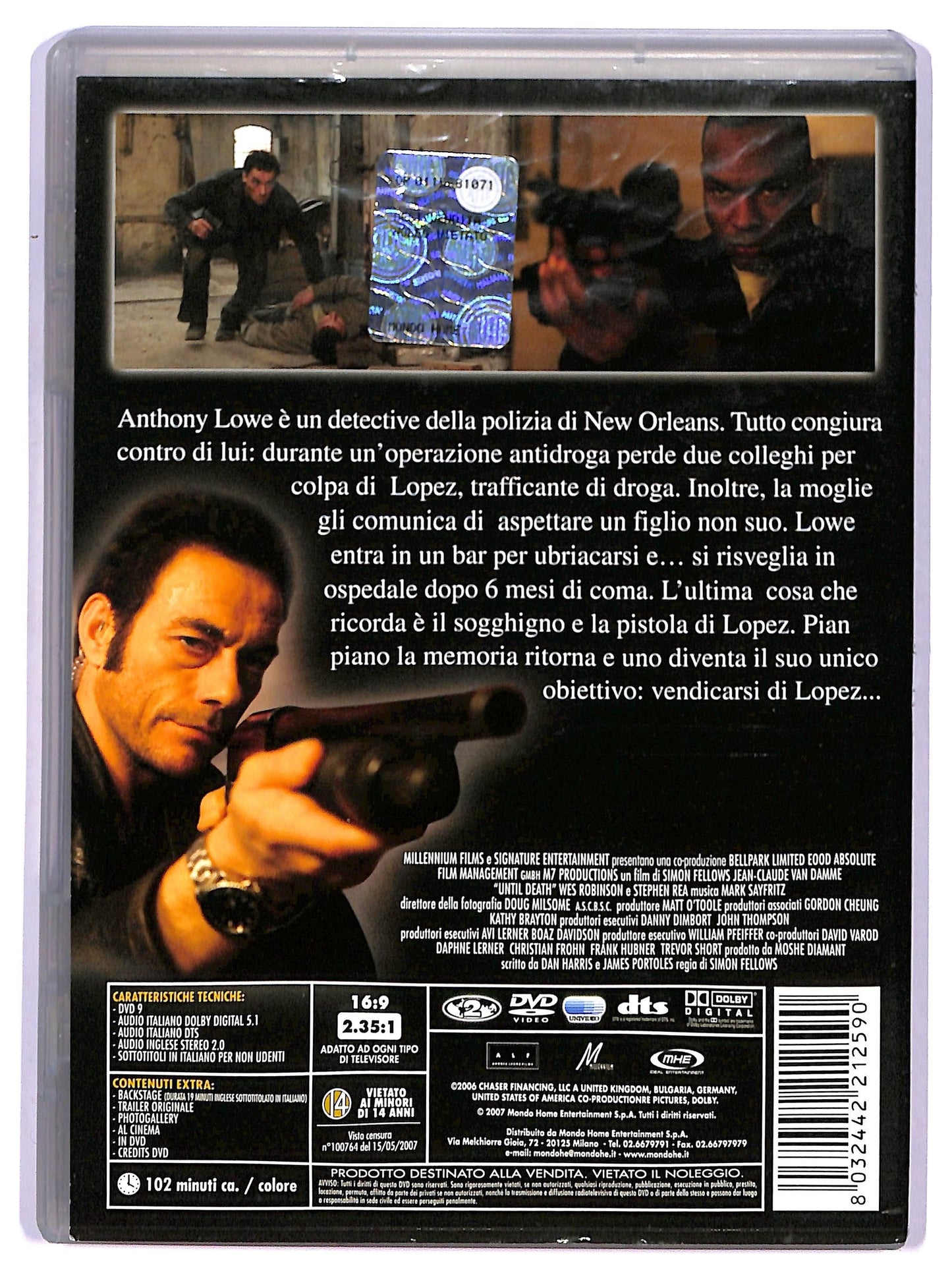 EBOND until death DVD D745154