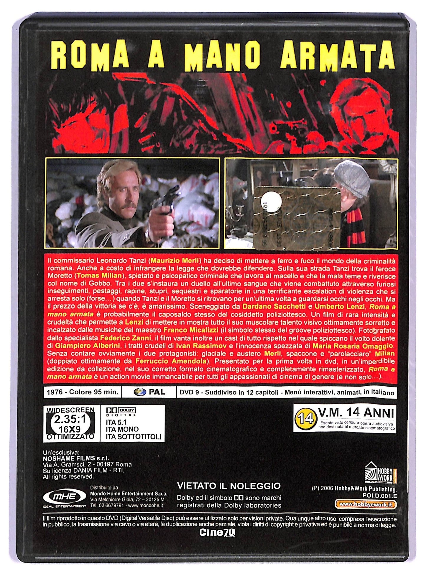 EBOND Roma a mano armata  EDITORIALE  DVD D745216