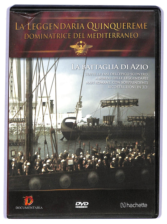 EBOND La leggendaria quinquereme dominatrice del mediterraneo - La battaglia di azio EDITORIALE DVD D745226