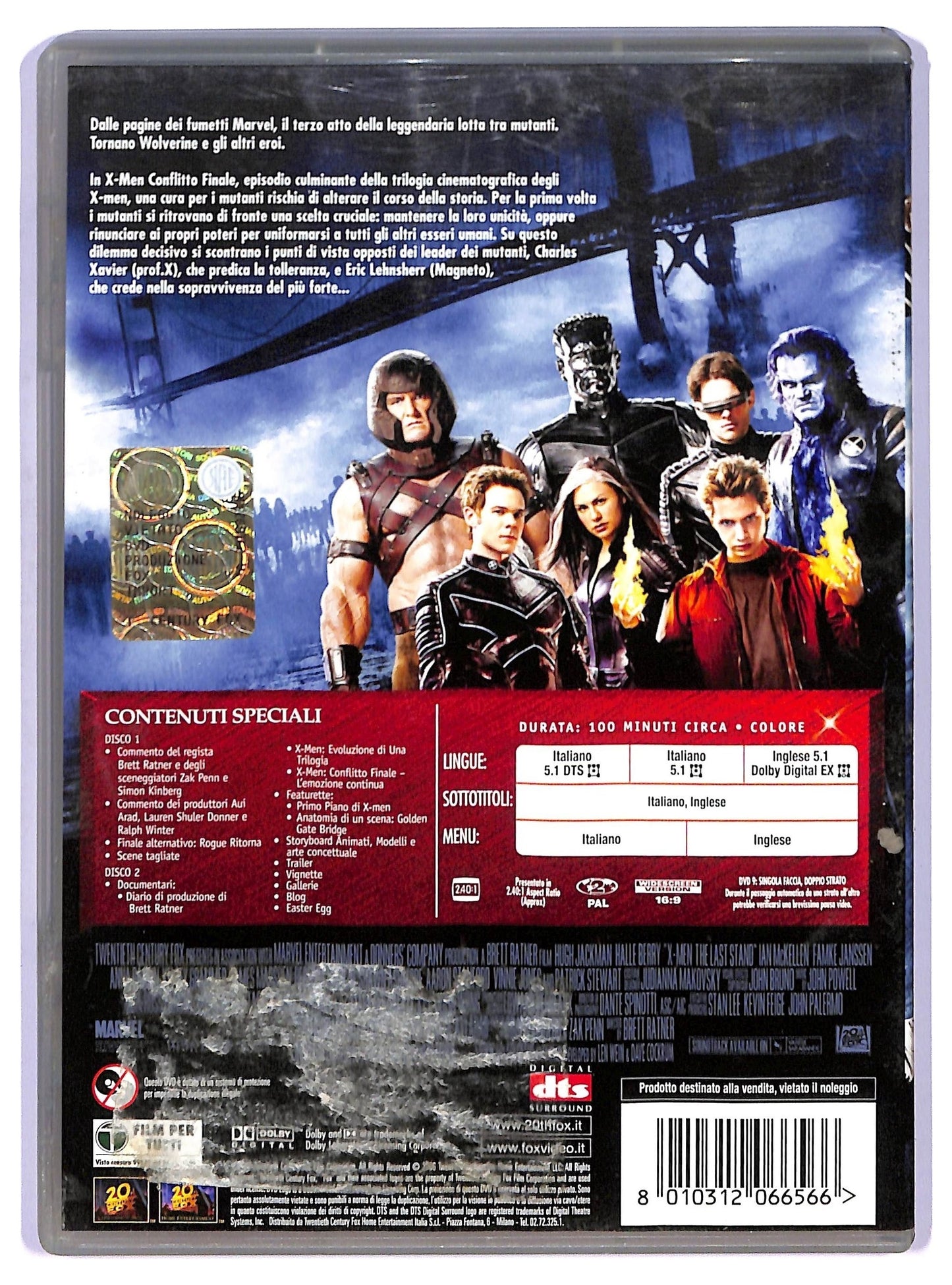 EBOND x - men conflitto finale DVD D745245