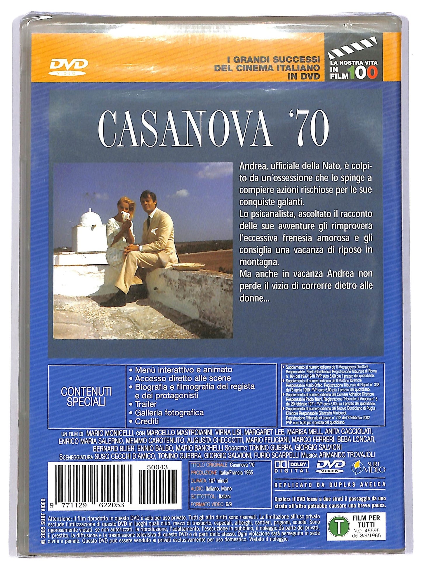 EBOND Casanova '70  EDITORIALE DVD D745404