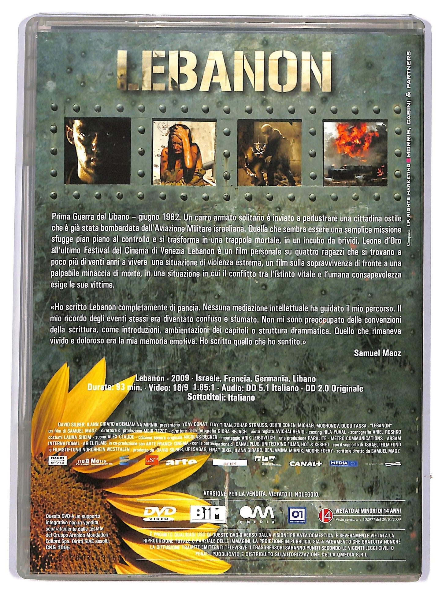 EBOND Lebanon DVD EDITORIALE D745722