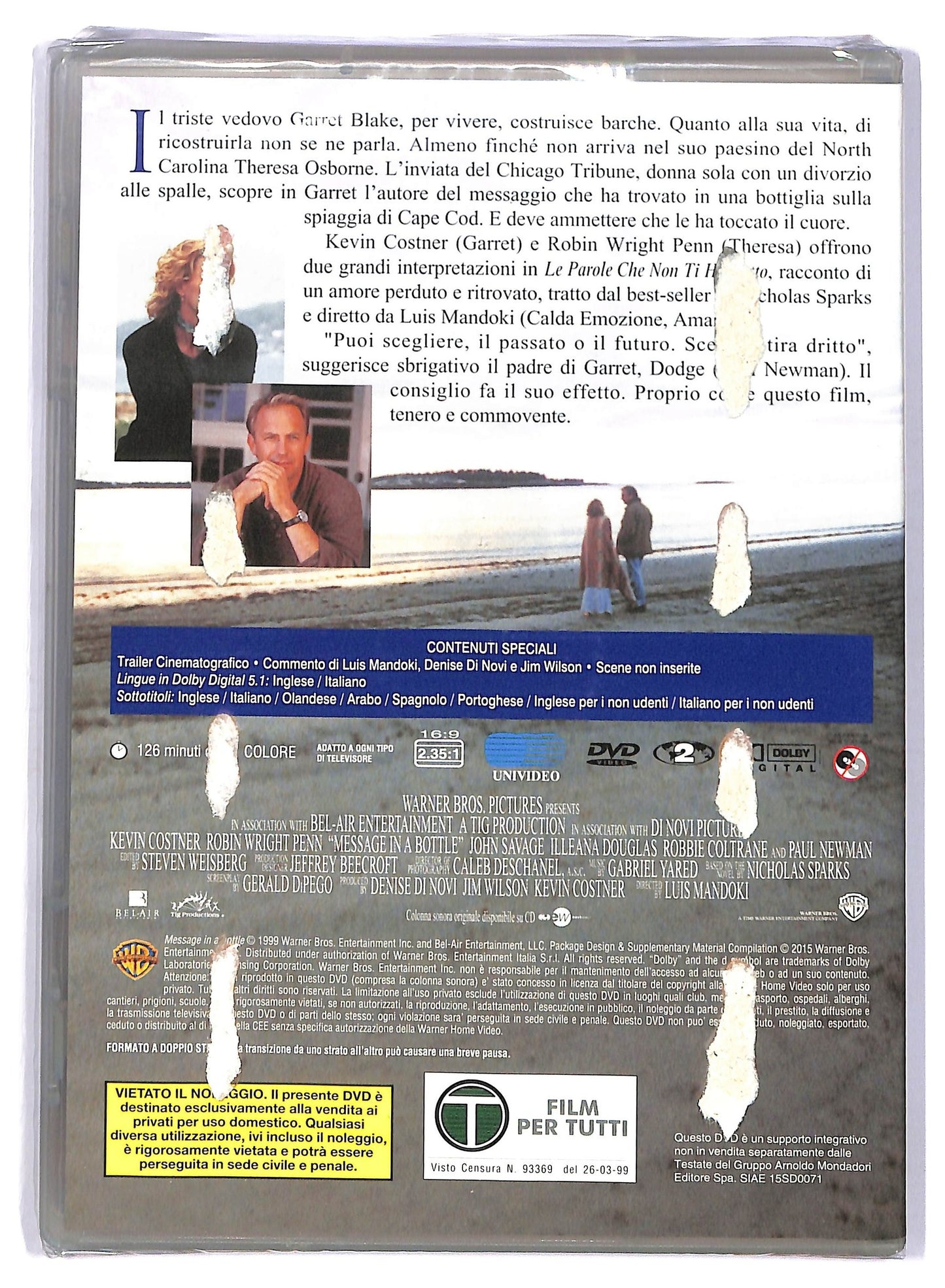 EBOND Le parole che non ti ho detto DVD EDITORIALE D745730
