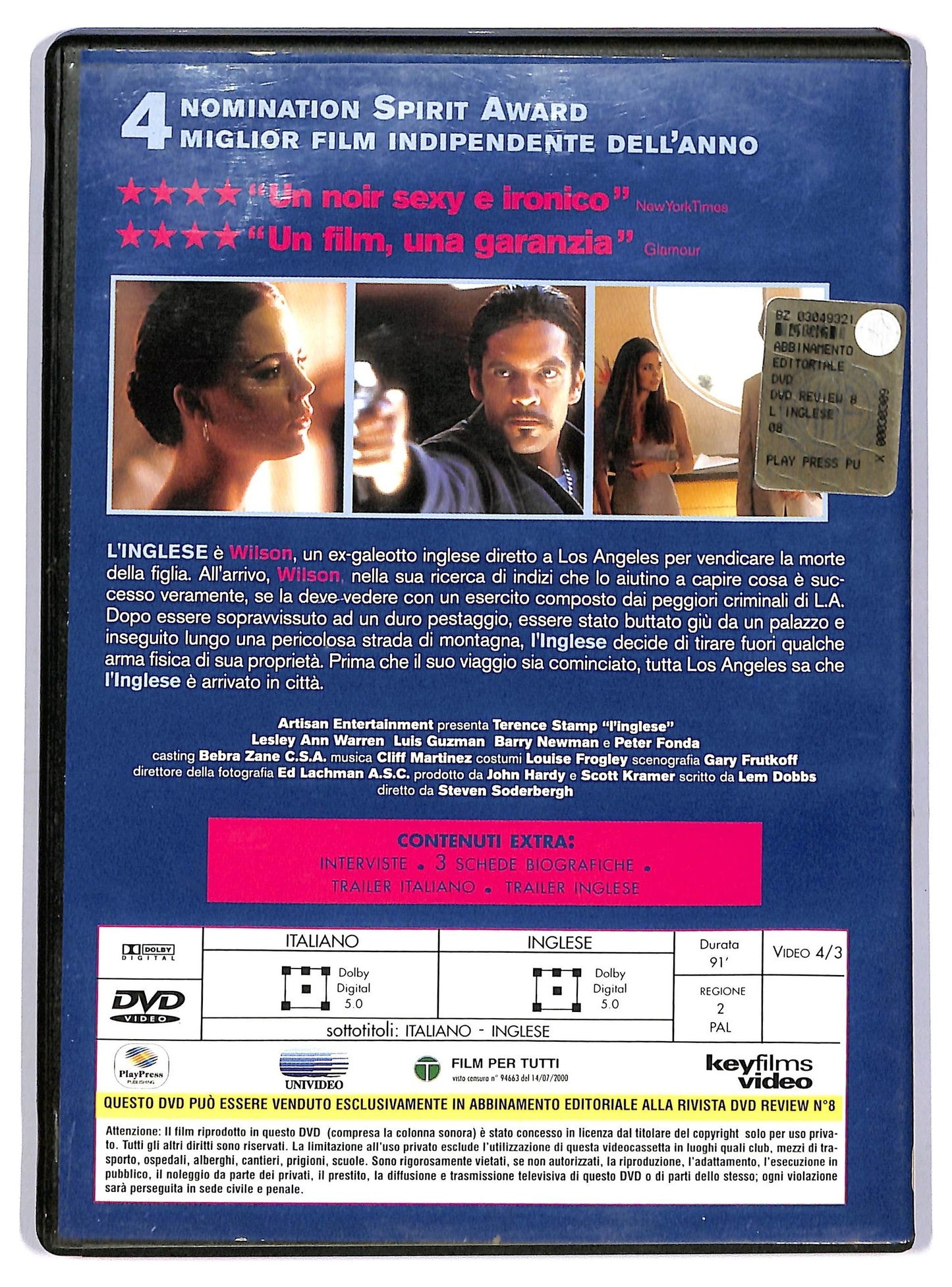 EBOND L'inglese - The Limey DVD  Editoriale D745740