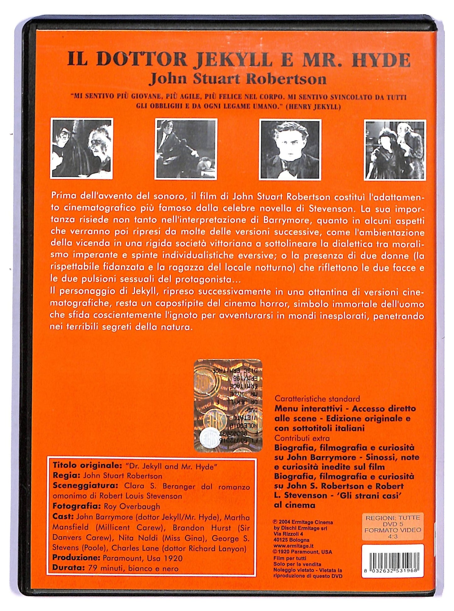 EBOND Dr. Jekyll e Mr. Hyde DVD D745836