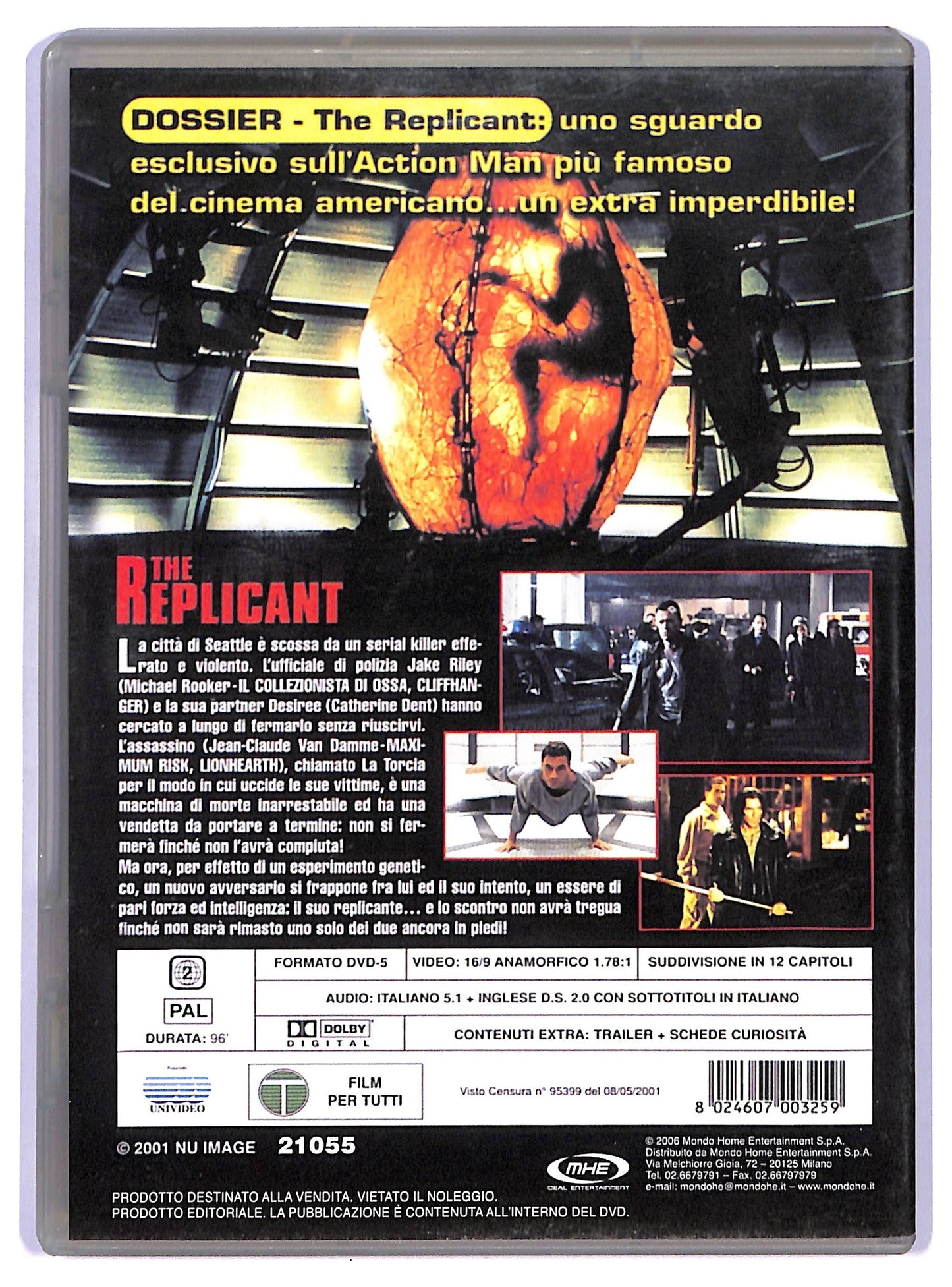 EBOND The Replicant  DVD D745909