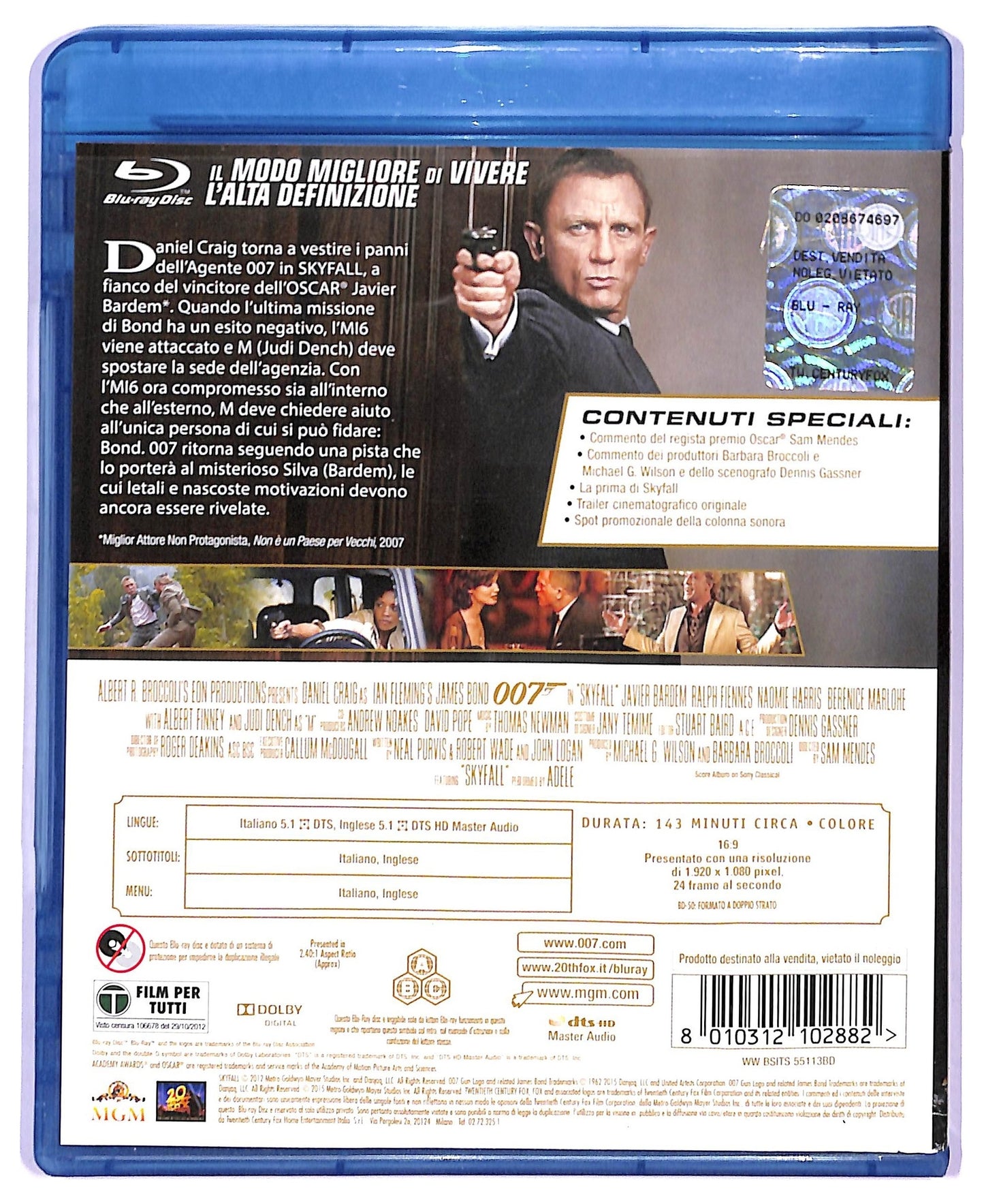 EBOND 007-Skyfall  BLURAY D746036